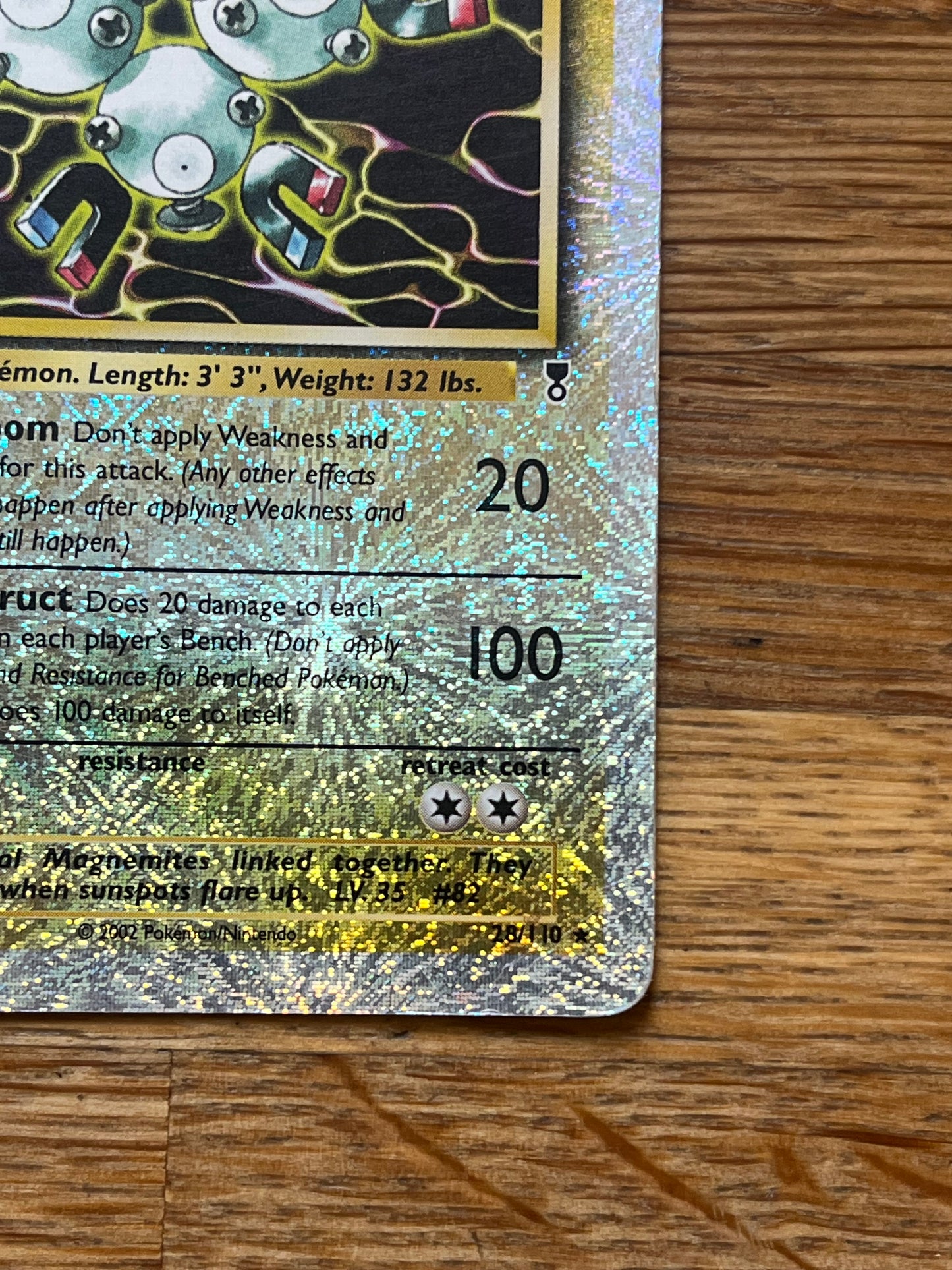 Magneton Reverse Holo 28/110 Legendary Collection NM Single Pokemon Card