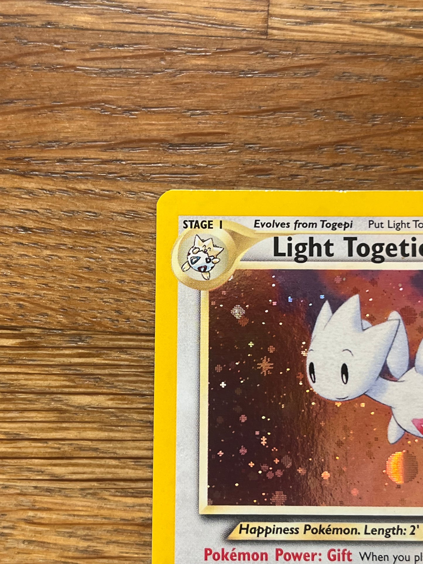 Light Togetic Holo 15/105 Neo Destiny NM Single Pokemon Card