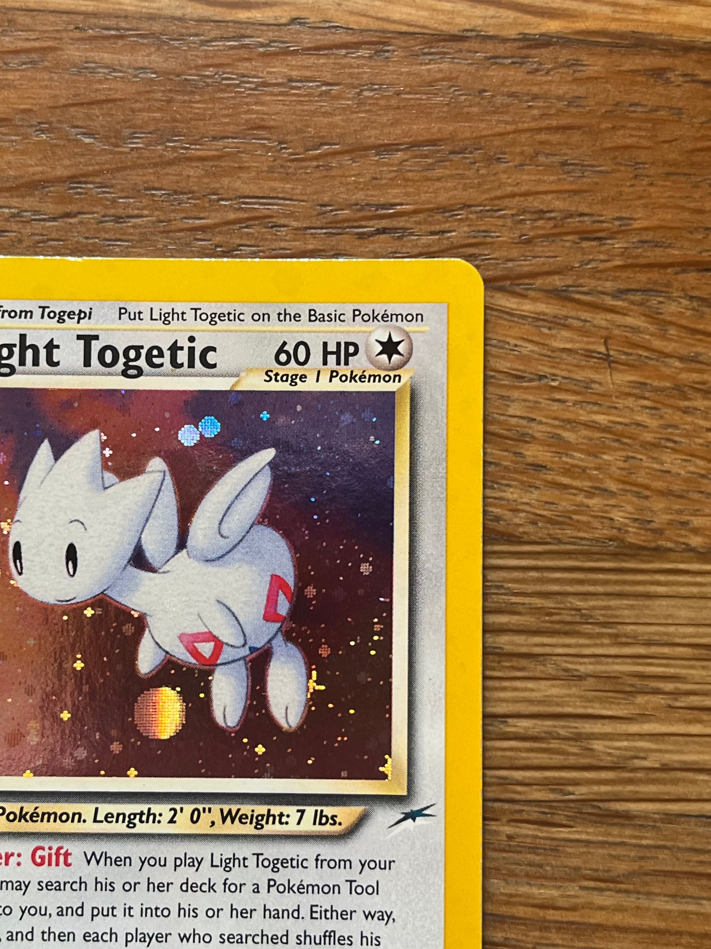 Light Togetic Holo 15/105 Neo Destiny NM Single Pokemon Card