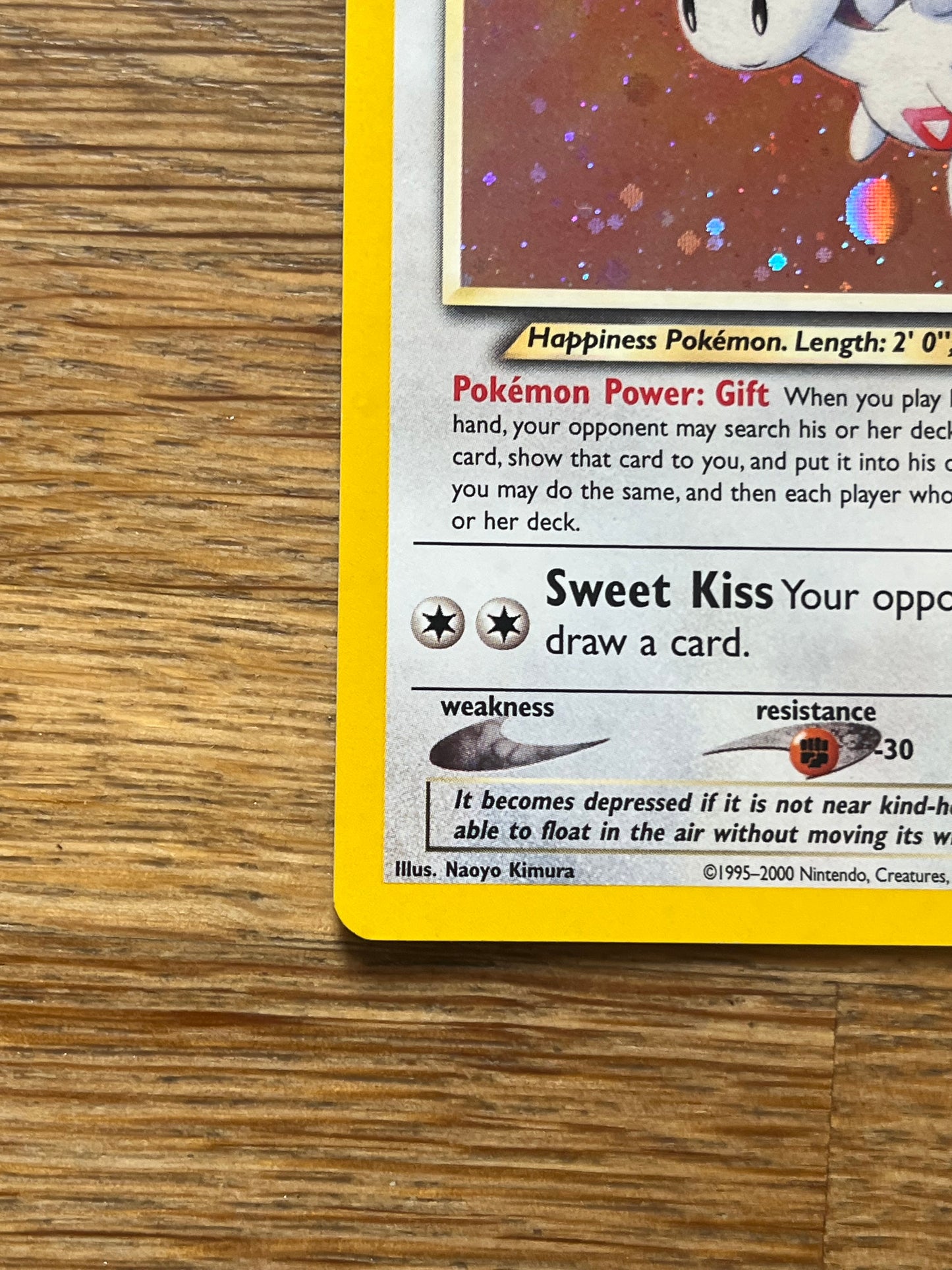 Light Togetic Holo 15/105 Neo Destiny NM Single Pokemon Card