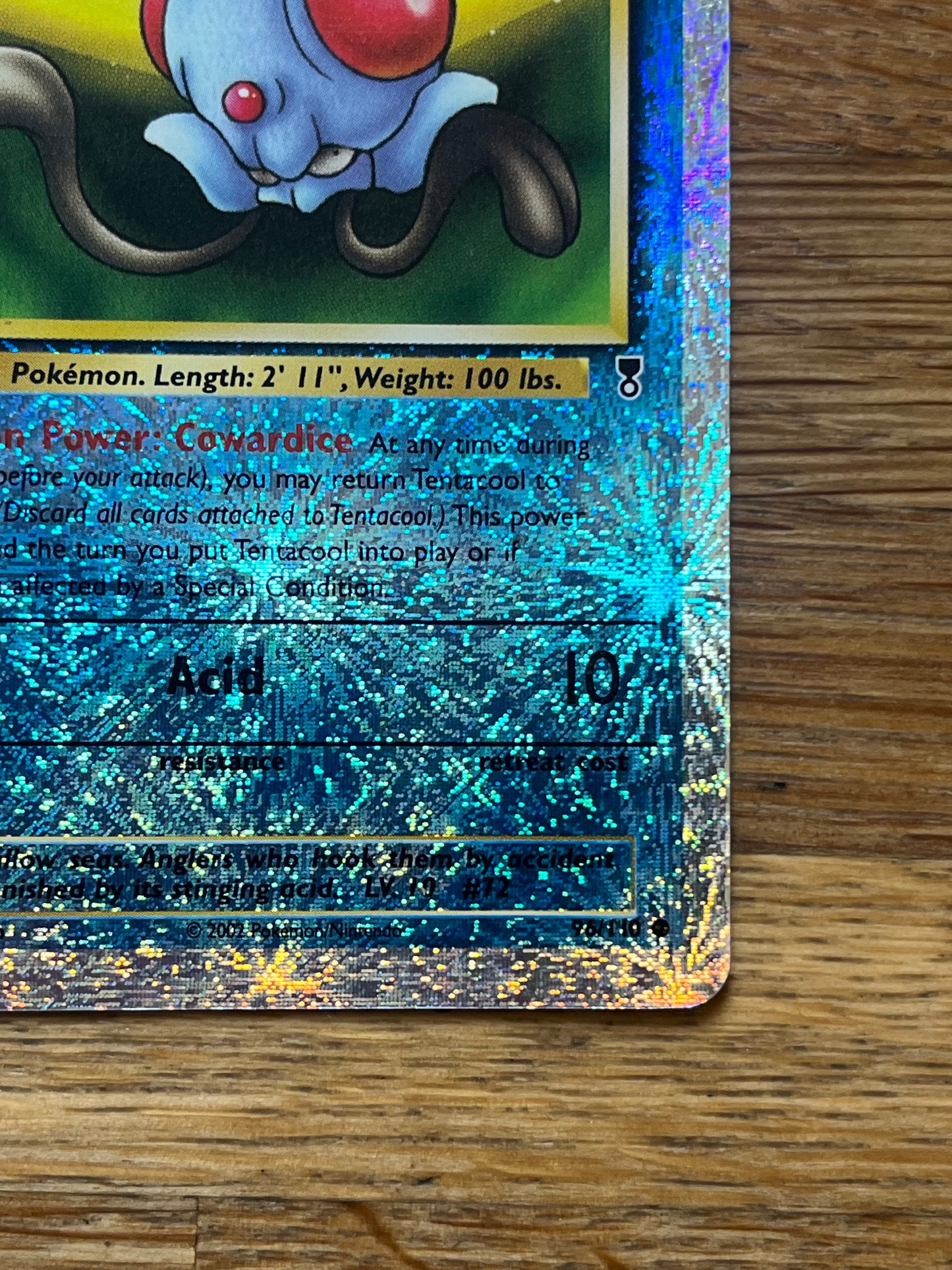 Tentacool Reverse Holo 96/110 Legendary Collection NM Single Pokemon Card
