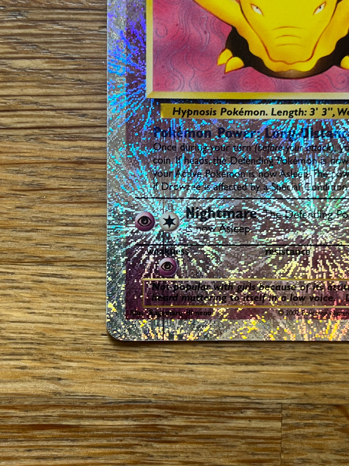 Drowzee Reverse Holo 73/110 Legendary Collection NM Single Pokemon Card