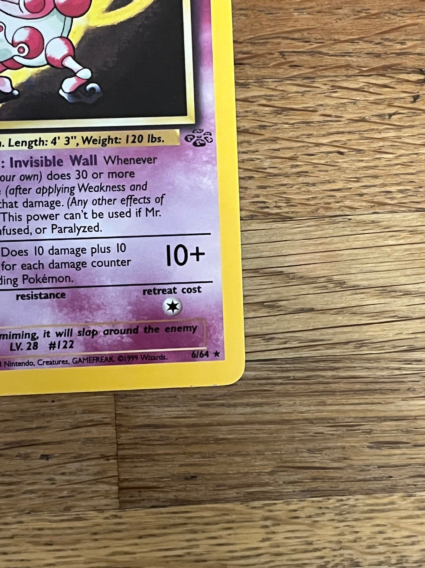 Mr. Mime Holo 6/64 Jungle NM Single Pokémon Card