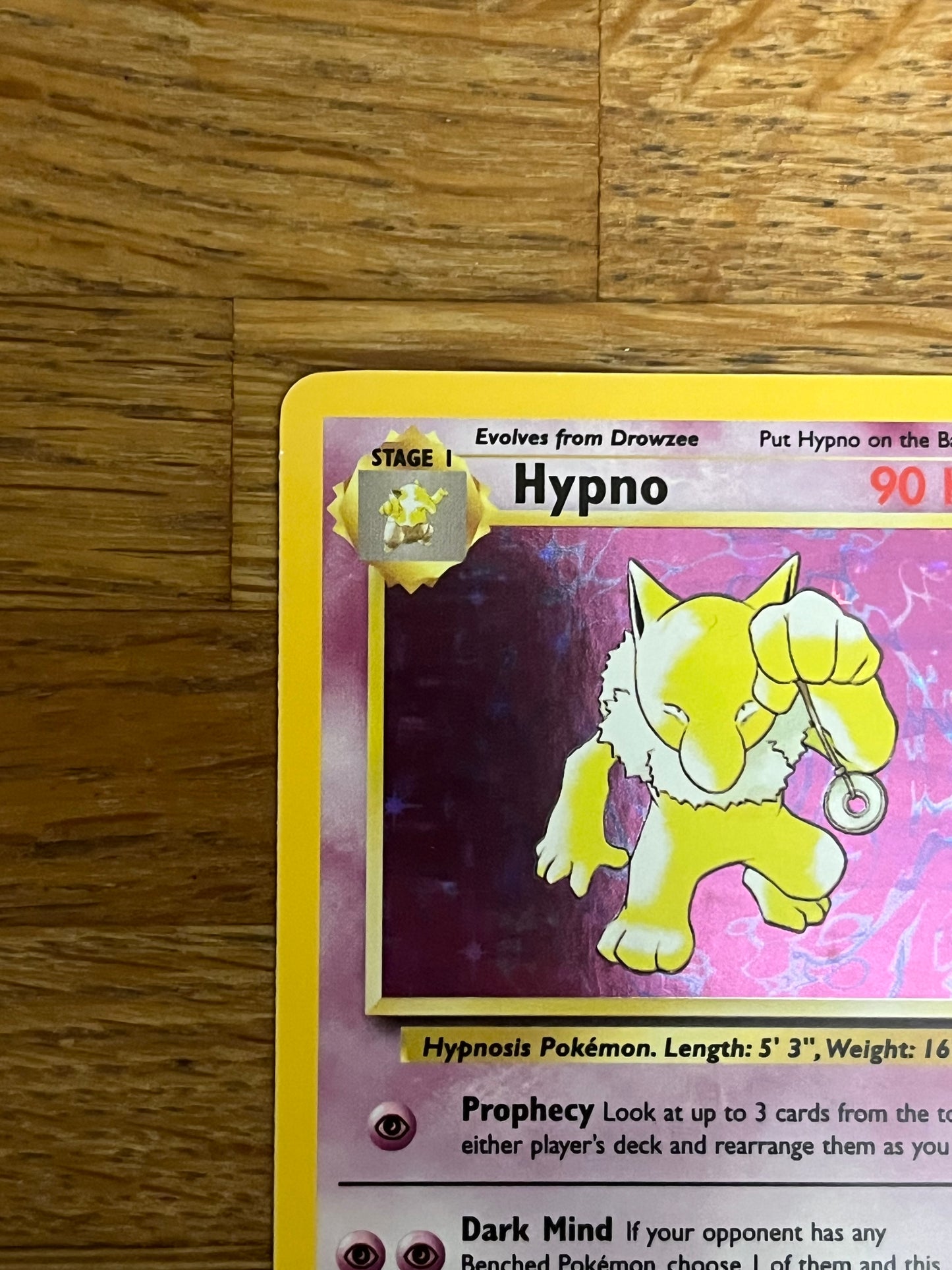 Hypno Holo 8/62 Fossil NM Single Pokémon Card
