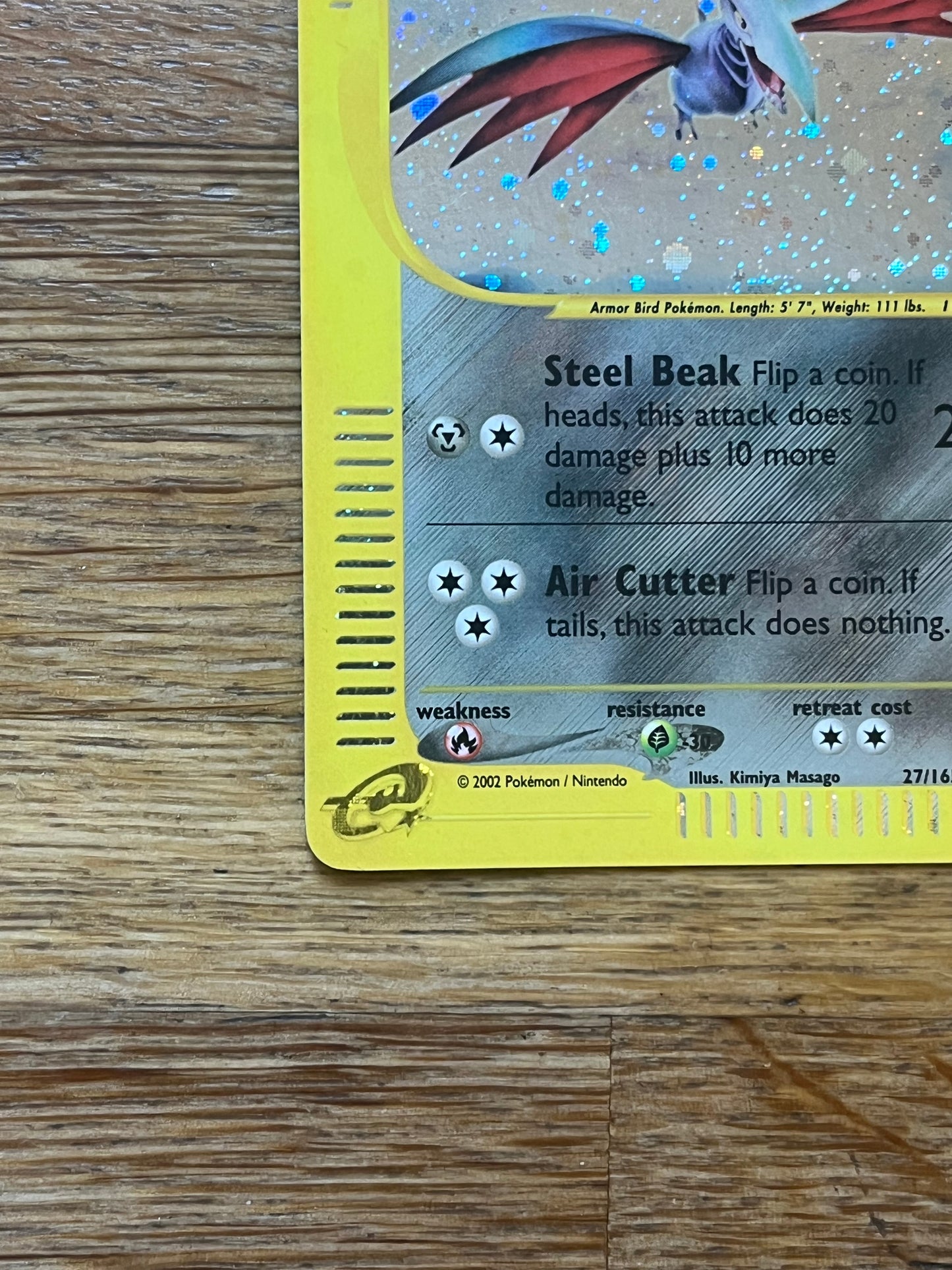 Skarmory Holo 27/165 Expedition NM Single Pokemon Card