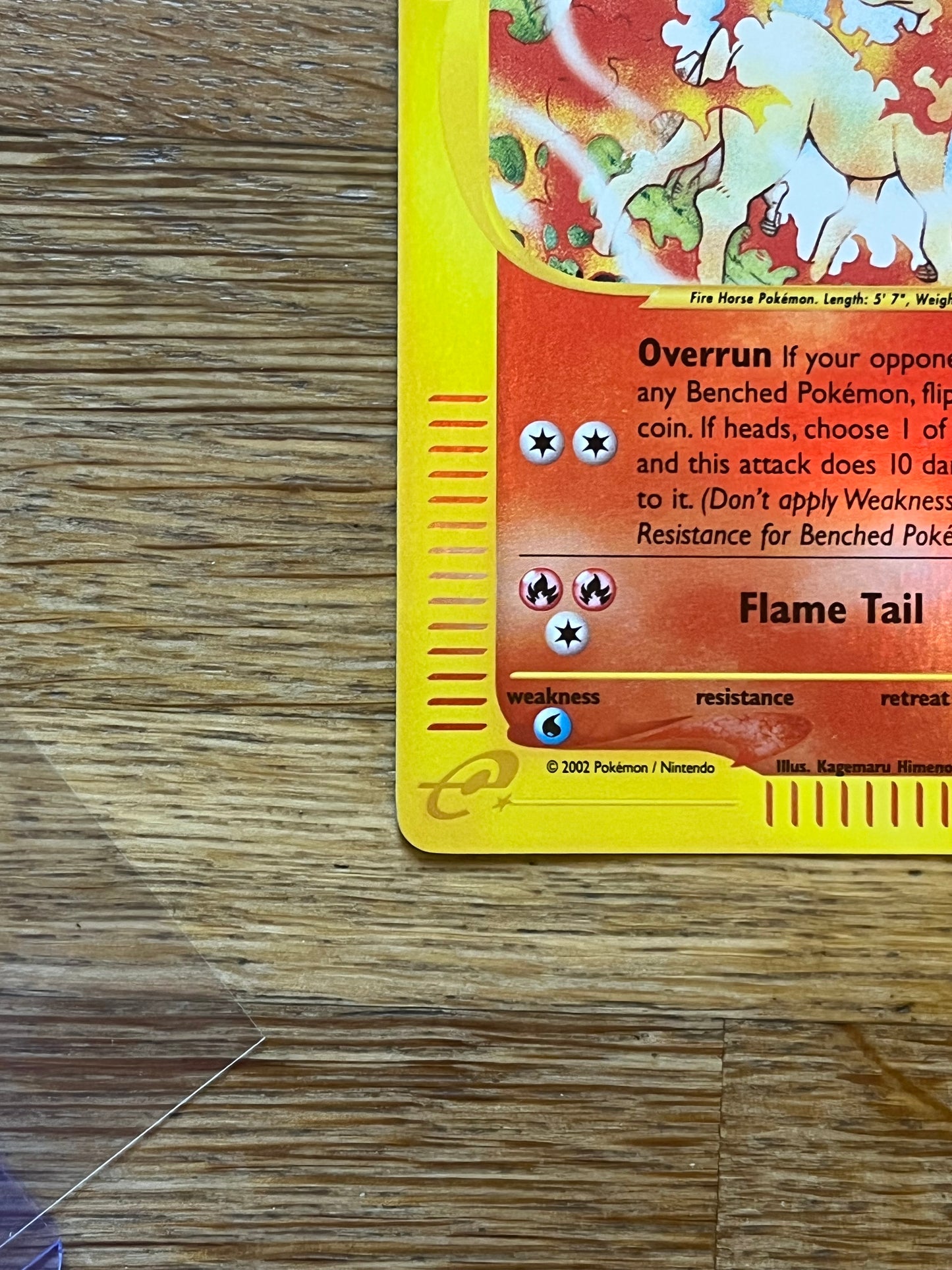 Rapidash Reverse Holo 26/165 Expedition NM Single Pokemon Card
