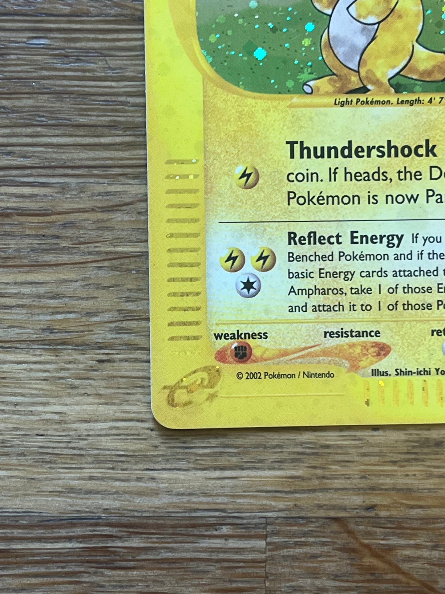 Ampharos Holo H1/H32 Aquapolis NM Single Pokemon Card