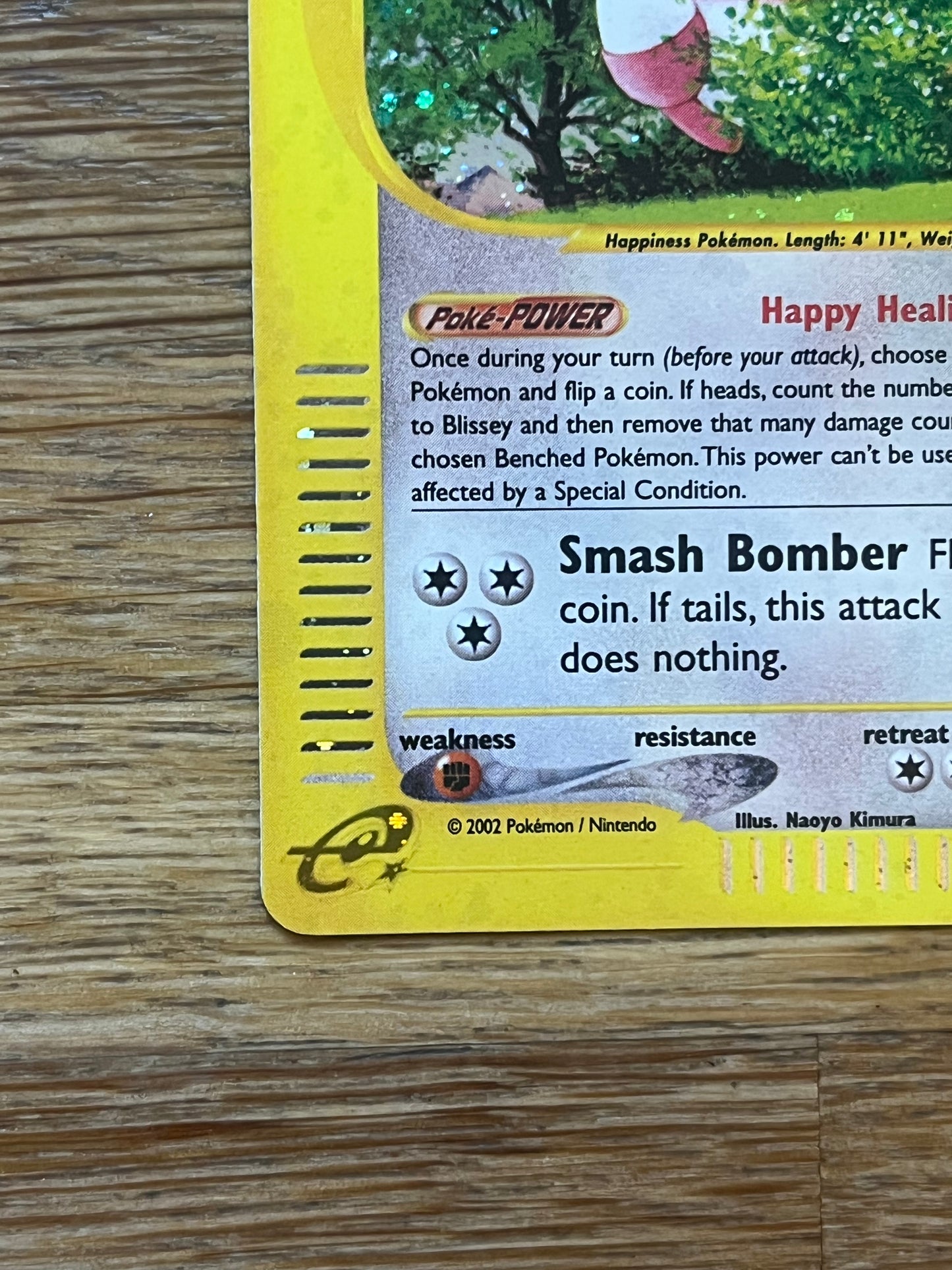 Blissey Holo H6/H32 Aquapolis NM Single Pokemon Card
