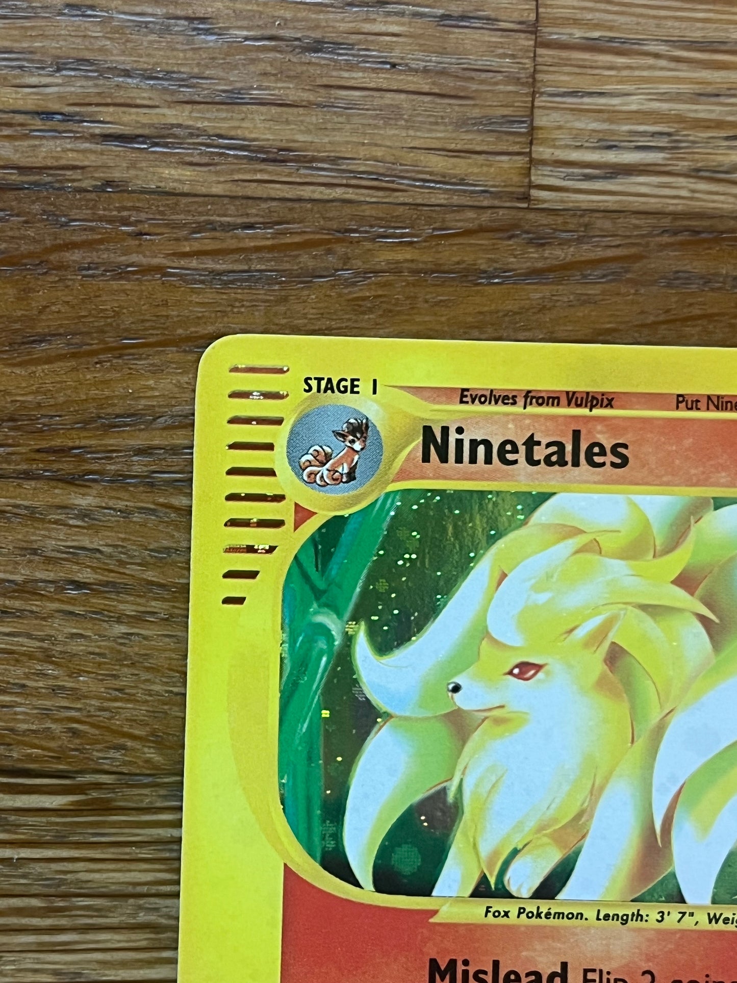 Ninetales Holo 21/165 Expedition NM Single Pokemon Card