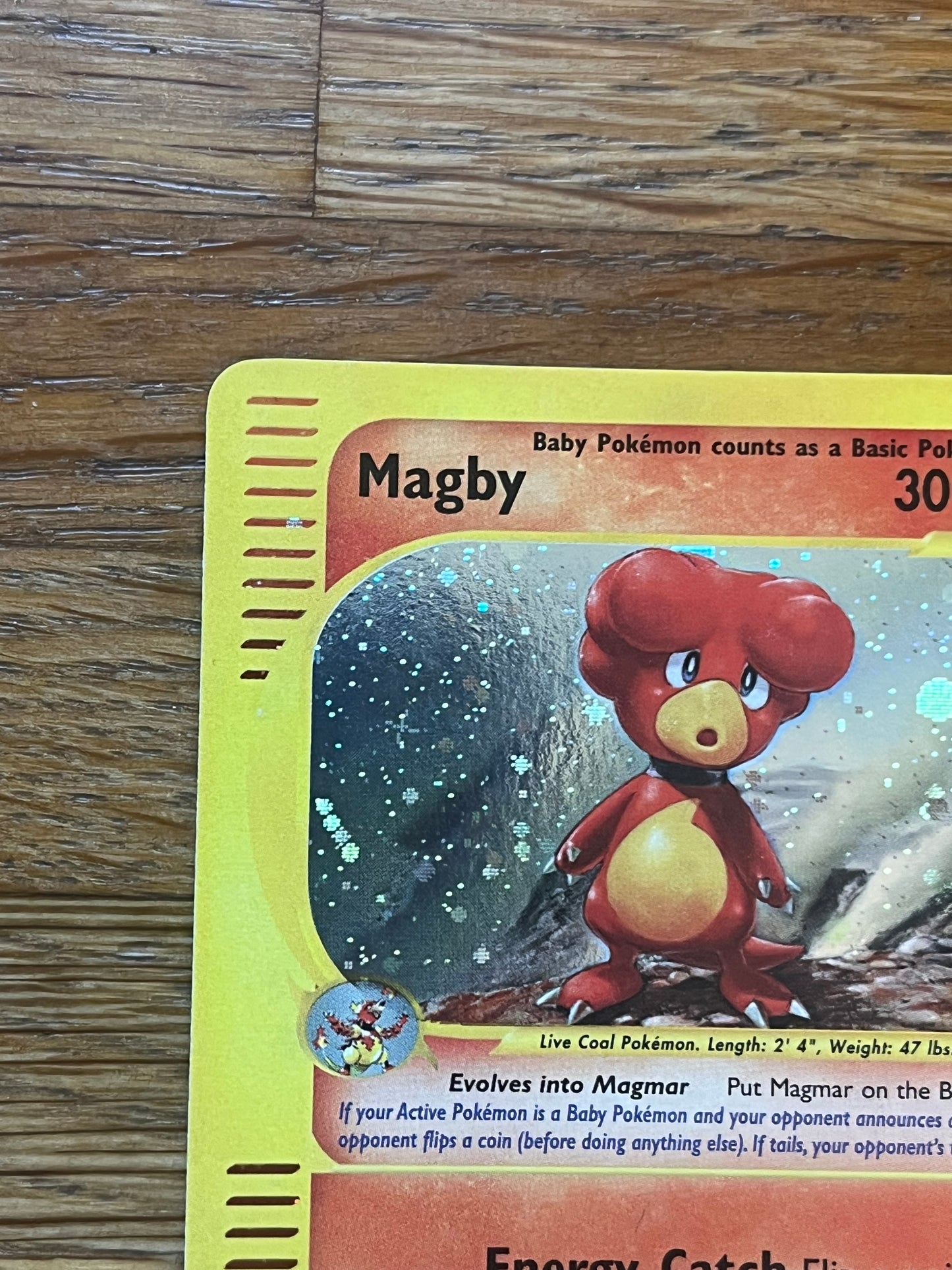 Magby Holo 17/165 Expedition NM Single Pokemon Card
