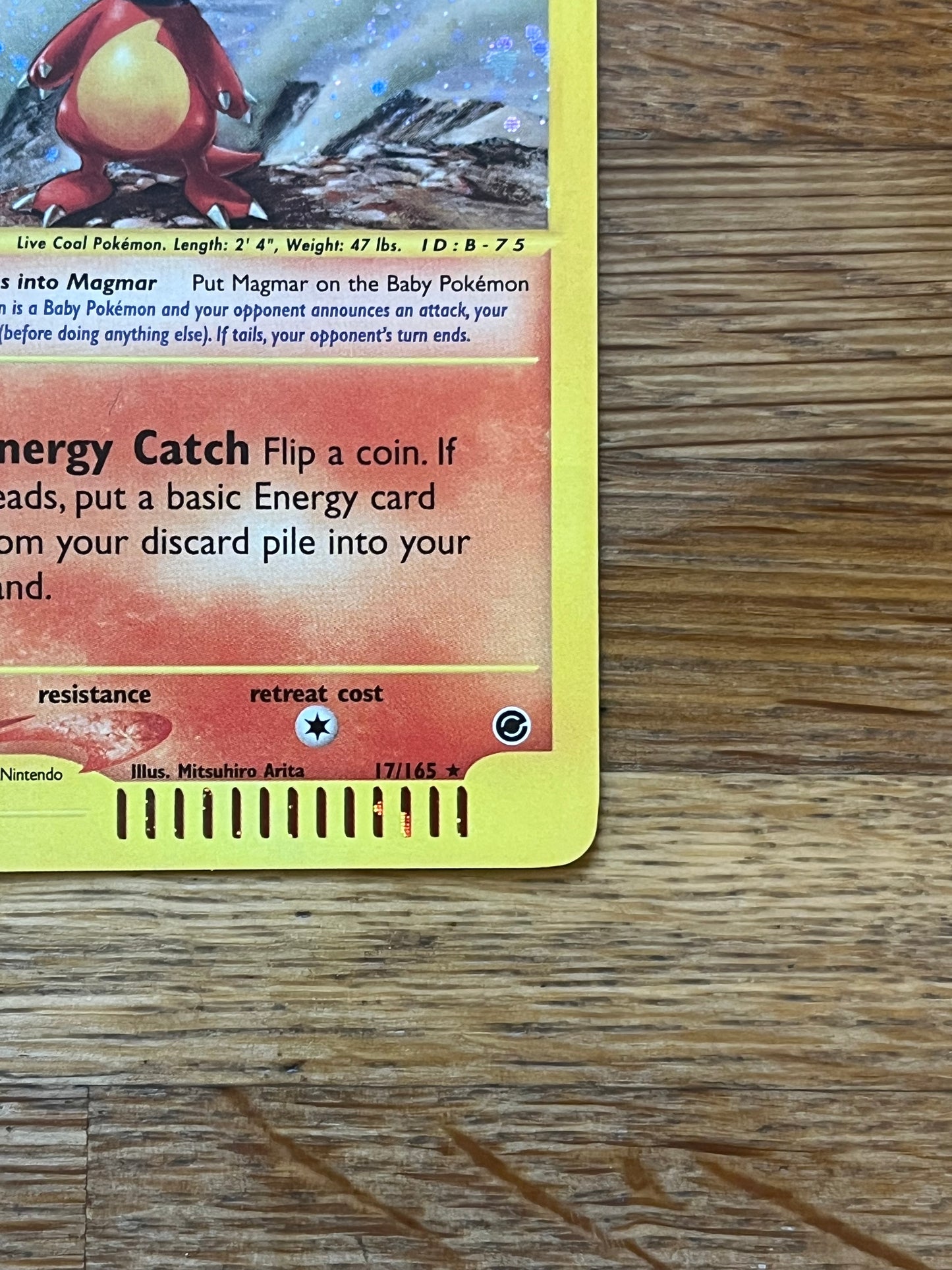 Magby Holo 17/165 Expedition NM Single Pokemon Card