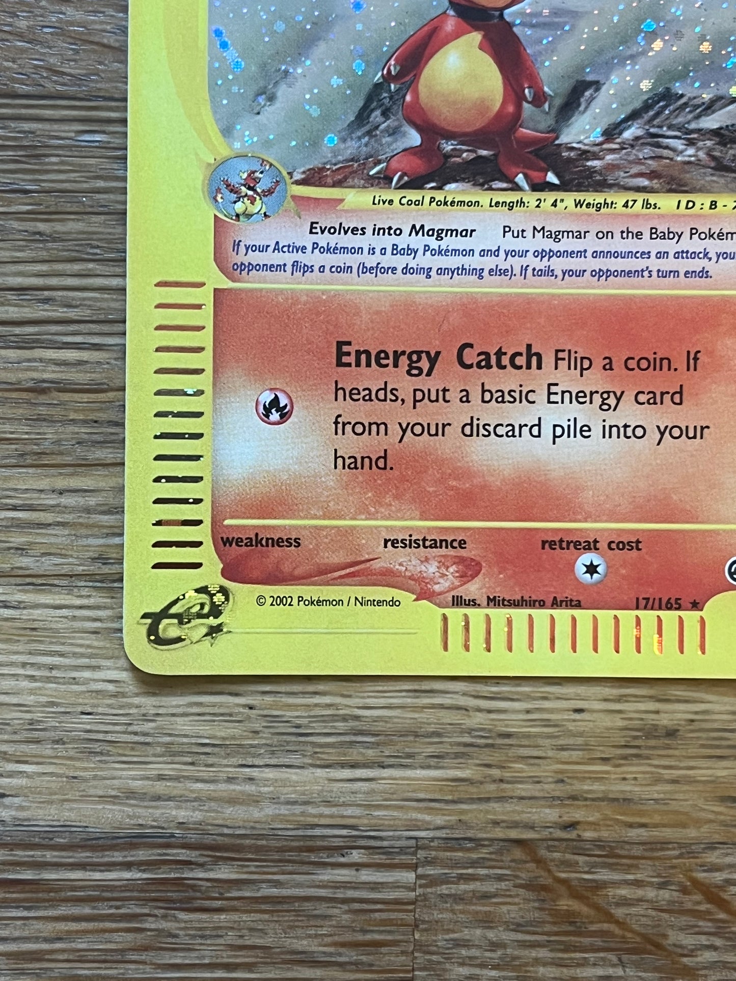 Magby Holo 17/165 Expedition NM Single Pokemon Card