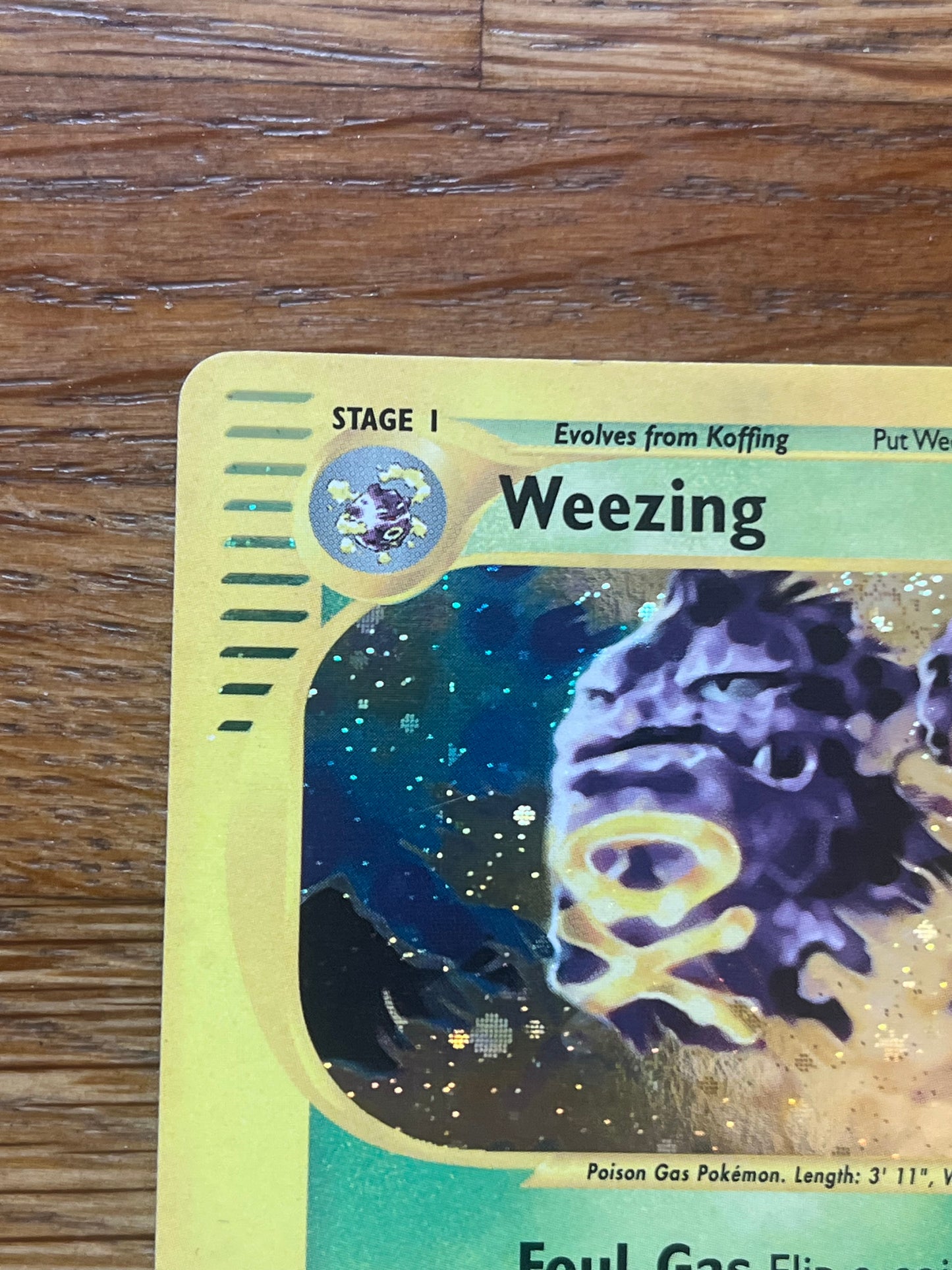 Weezing Holo 32/165 Expedition NM Single Pokemon Card