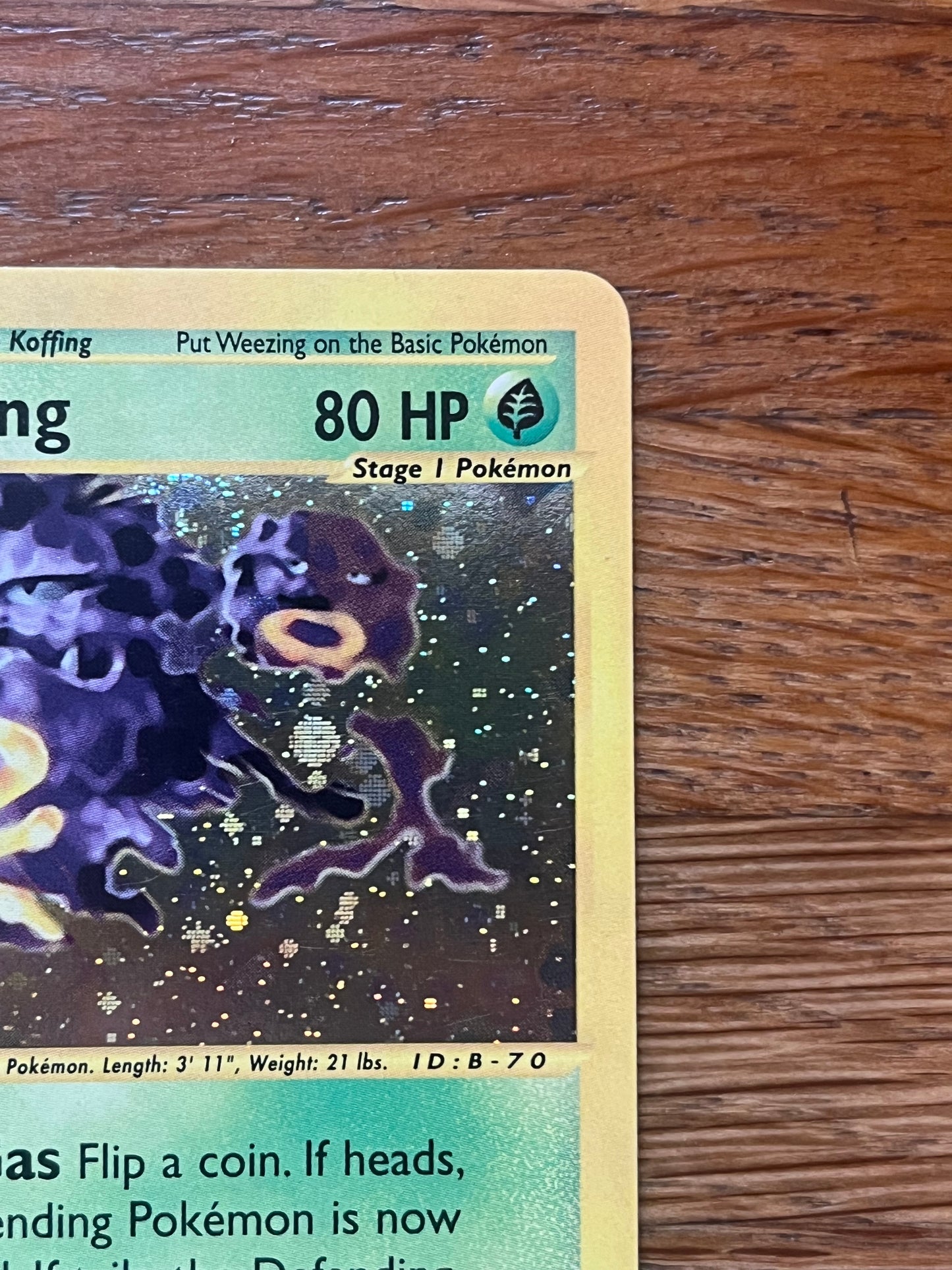 Weezing Holo 32/165 Expedition NM Single Pokemon Card