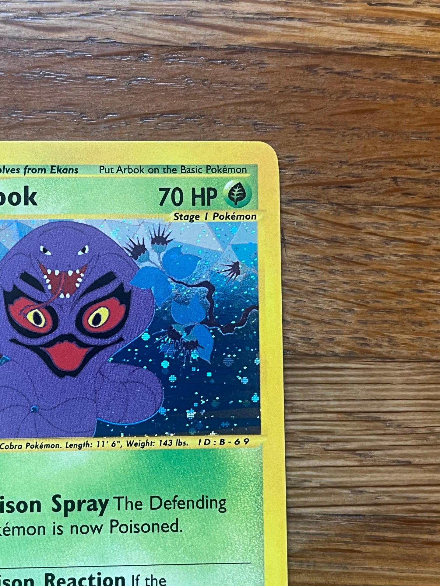 Arbok Holo 3/165 Expedition NM Single Pokemon Card