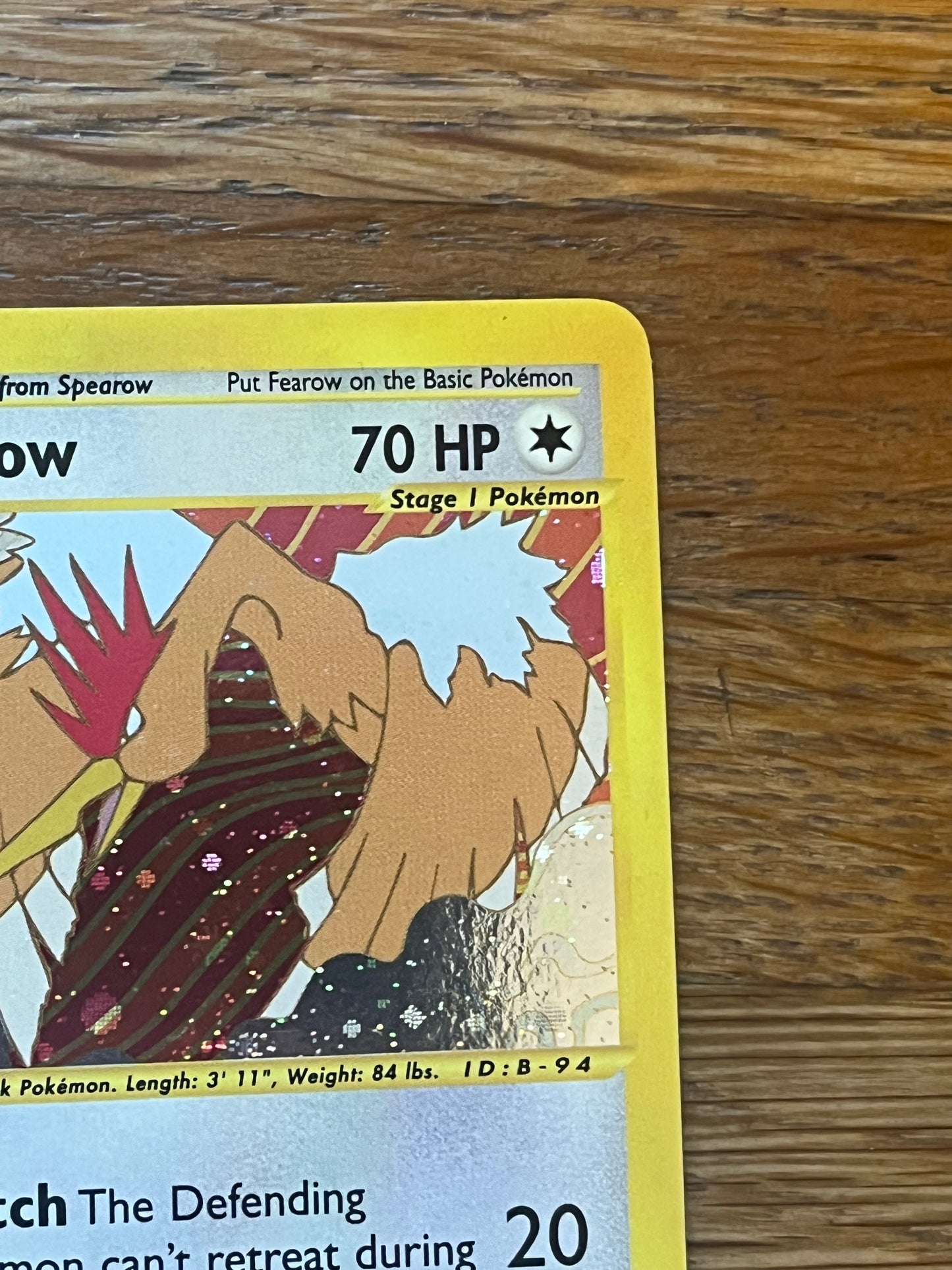 Fearow Holo 11/165 Expedition NM Single Pokemon Card