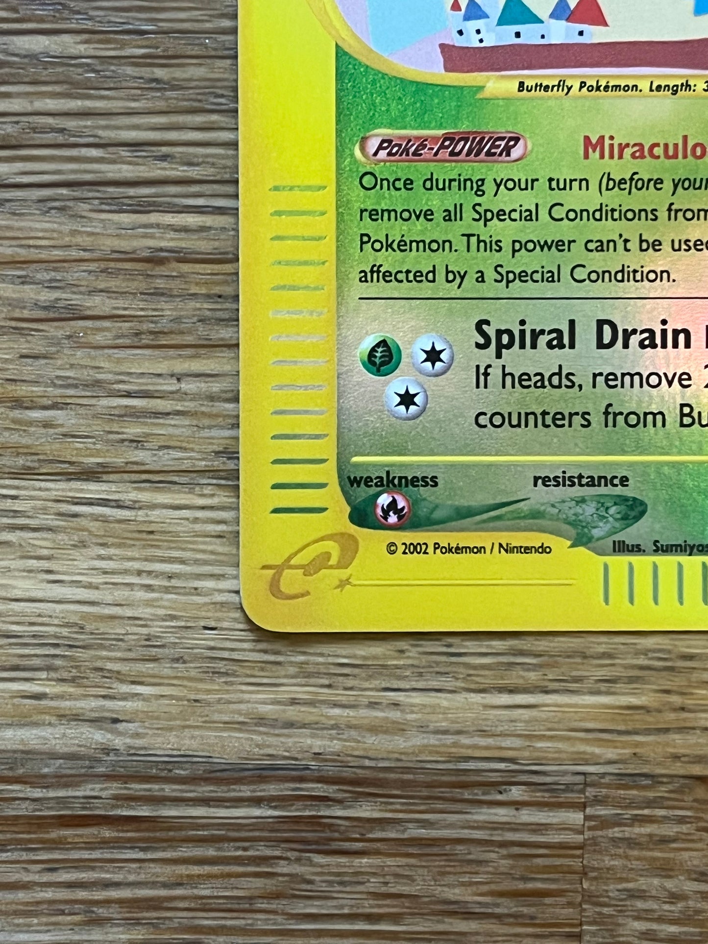 Butterfree Reverse Holo 5/165 Expedition NM Single Pokemon Card
