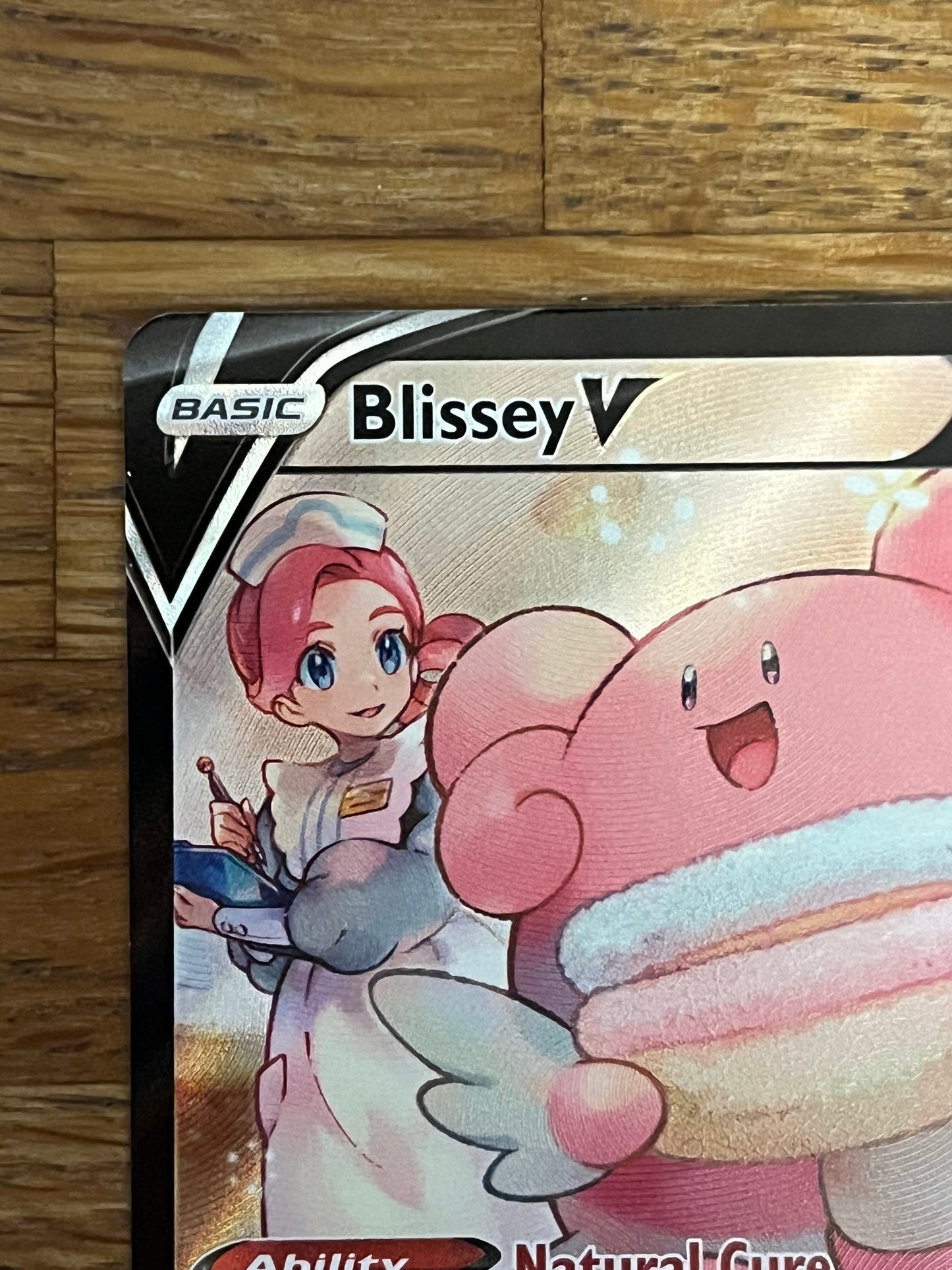 Blissey V TG22/TG30 Silver Tempest NM Single Pokémon Card