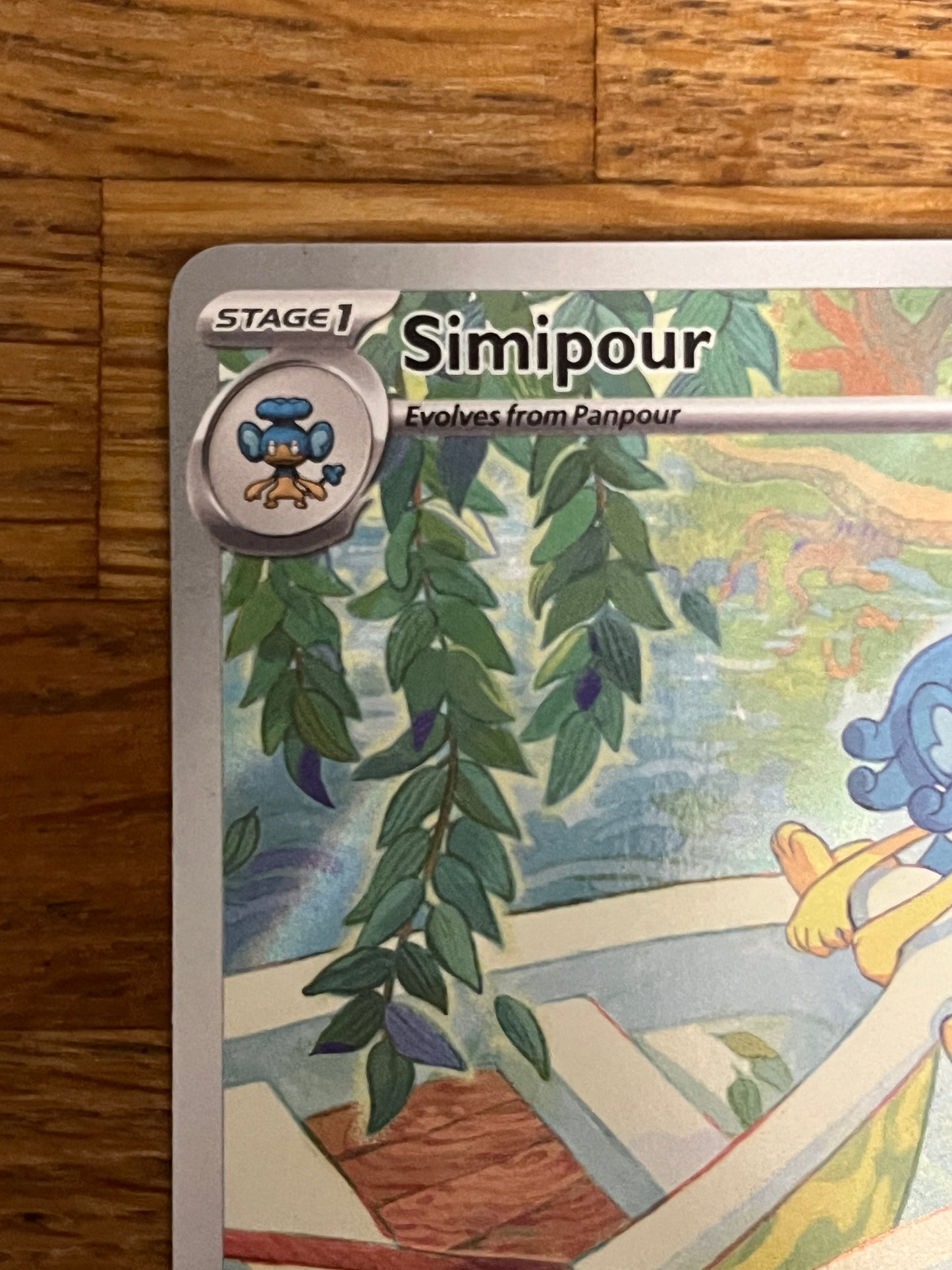 Simipour Illustration Rare 102/086 Black Bolt NM Single Pokémon Card