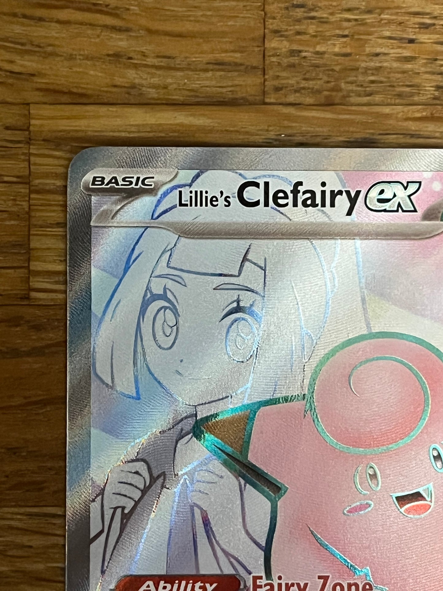 Lillie's Clefairy EX 173/159 Journey Together NM Single Pokémon Card