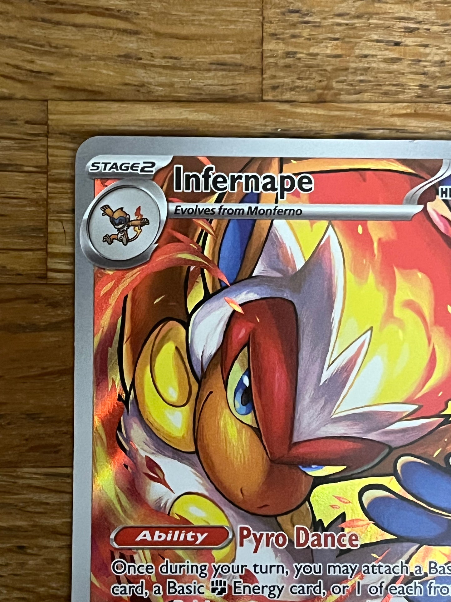 Infernape 173/167 Twilight Masquerade NM Single Pokémon Card