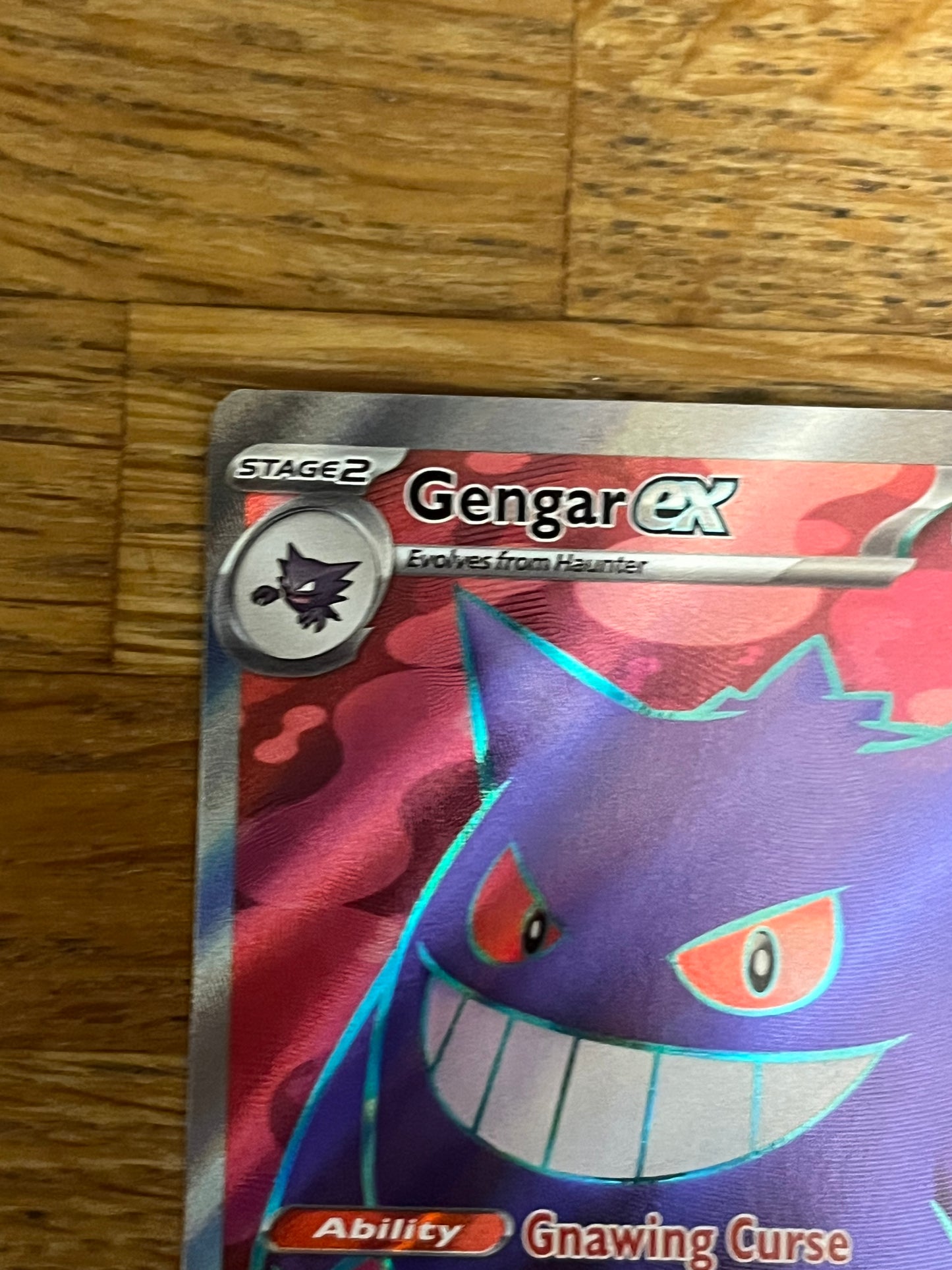 Gengar EX 193/162 Temporal Forces NM Single Pokémon Card