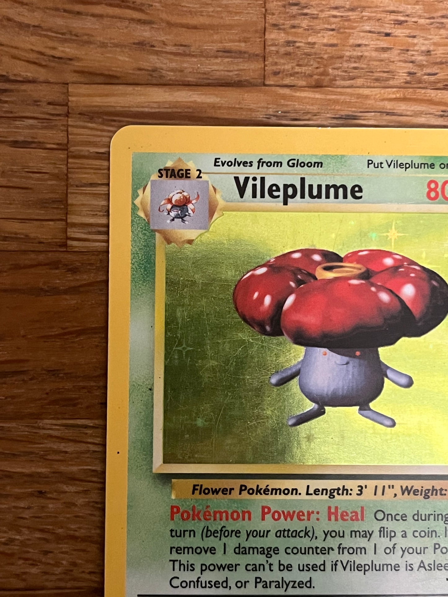 Vileplume Holo 15/64 Jungle NM Single Pokémon Card