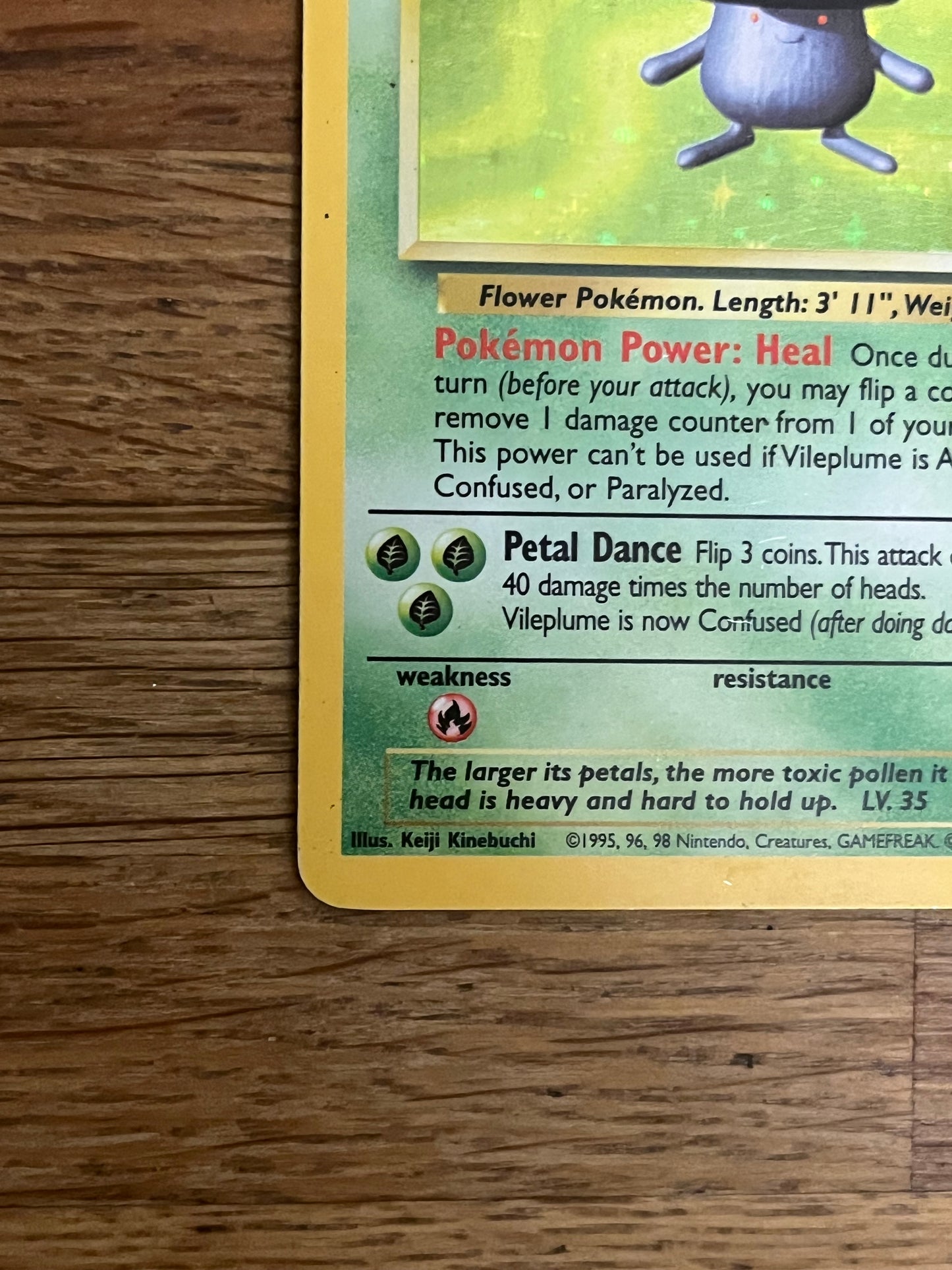 Vileplume Holo 15/64 Jungle NM Single Pokémon Card