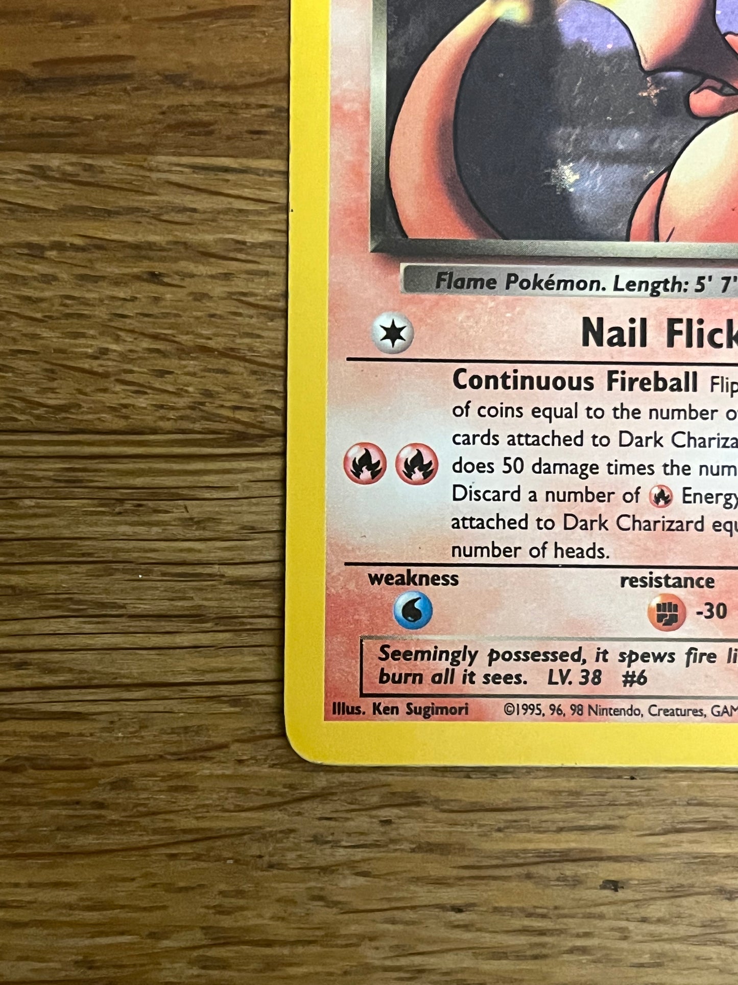 Dark Charizard Holo 4/82 Team Rocket NM Single Pokémon Card