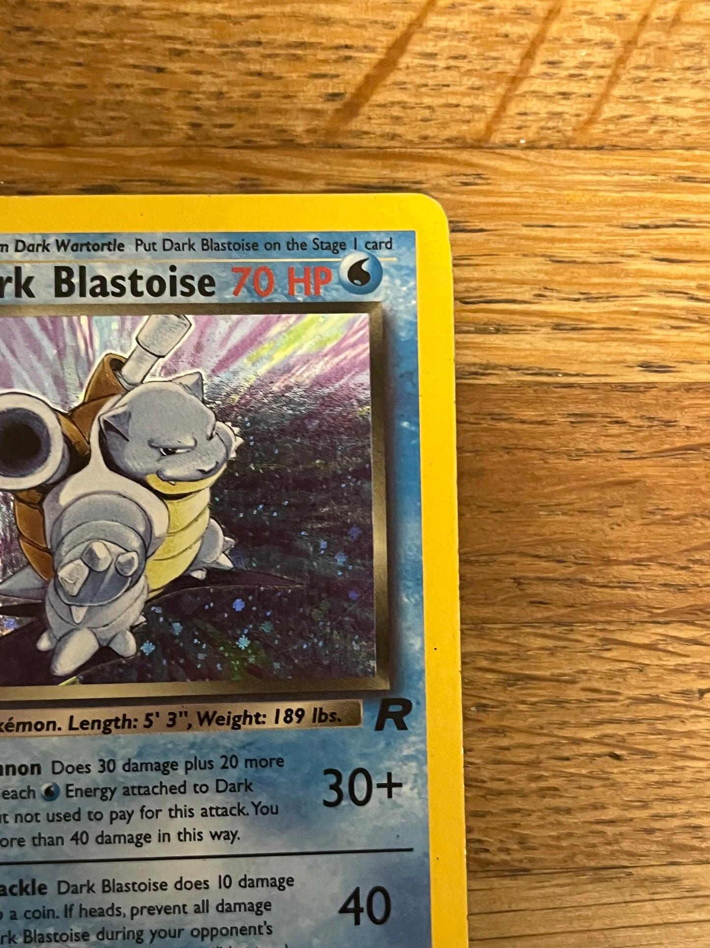 Dark Blastoise Holo 3/82 Team Rocket NM Single Pokémon Card