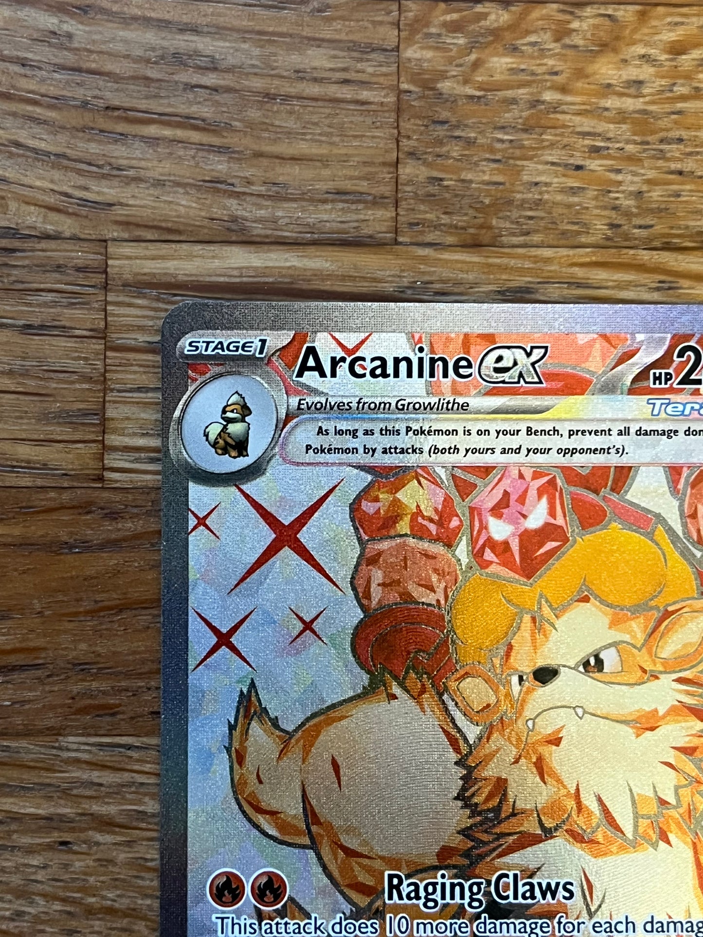 Arcanine EX 224/198 Scarlet & Violet NM Single Pokémon Card