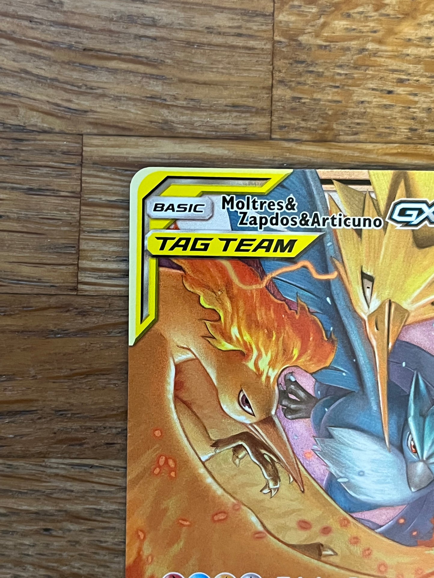 Moltres & Zapdos & Articuno GX 44/68 Hidden Fates NM Single Pokémon Card