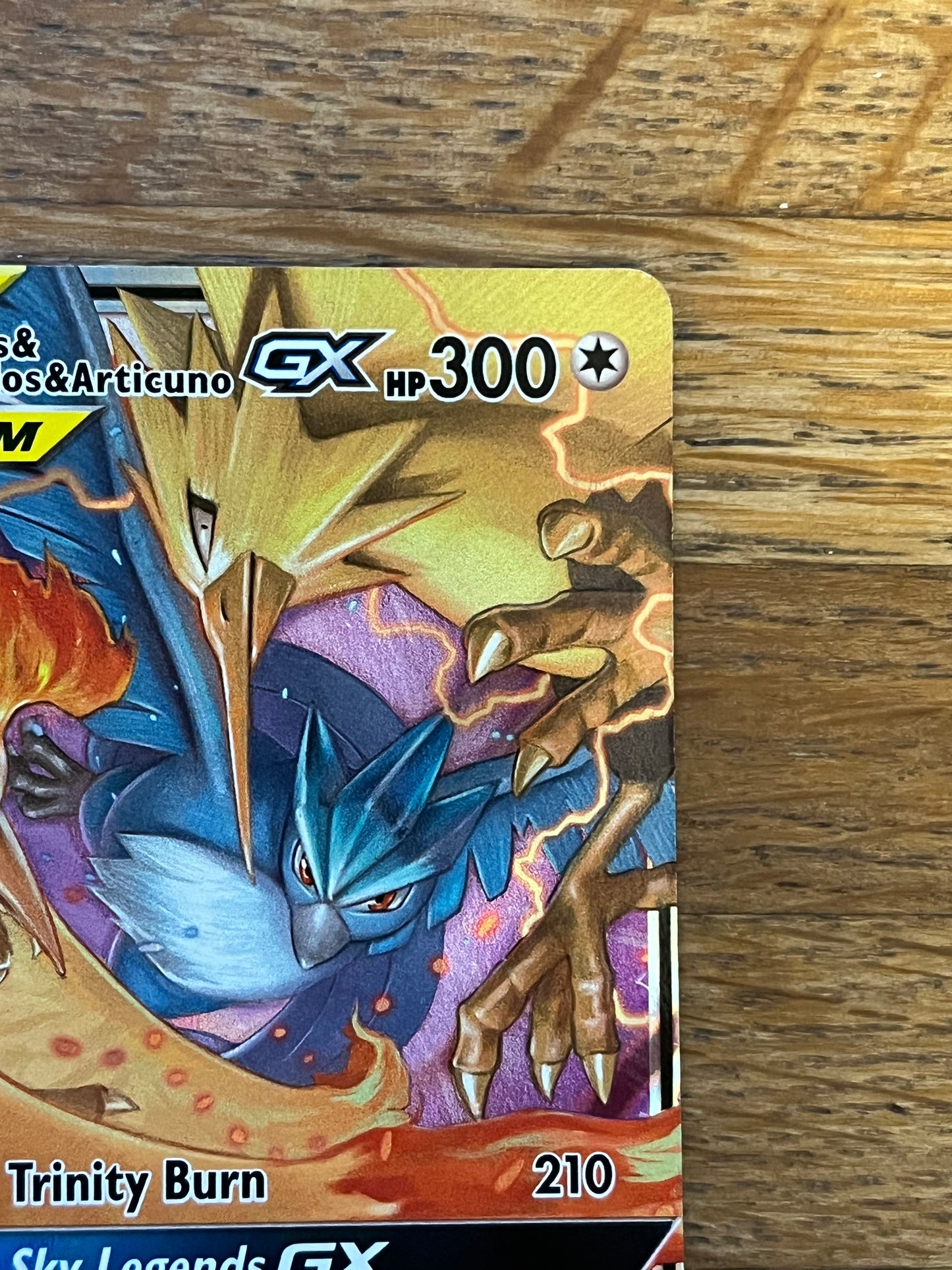 Moltres & Zapdos & Articuno GX 44/68 Hidden Fates NM Single Pokémon Card