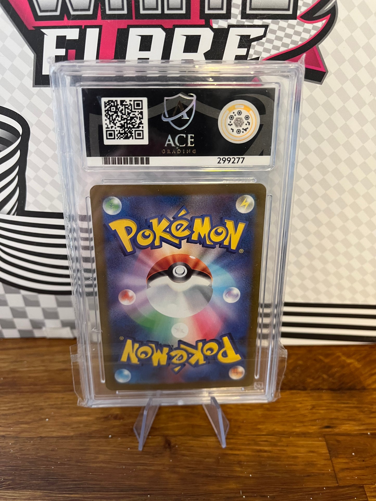 Grafaiai 080/071 Japanese Clay Burst ACE 9 Graded Pokémon Card