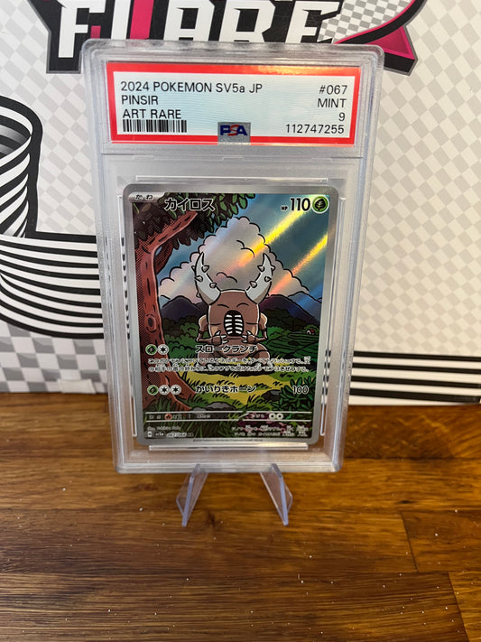 Pinsir 067/066 Japanese Crimson Hase PSA 9 Graded Pokémon Card