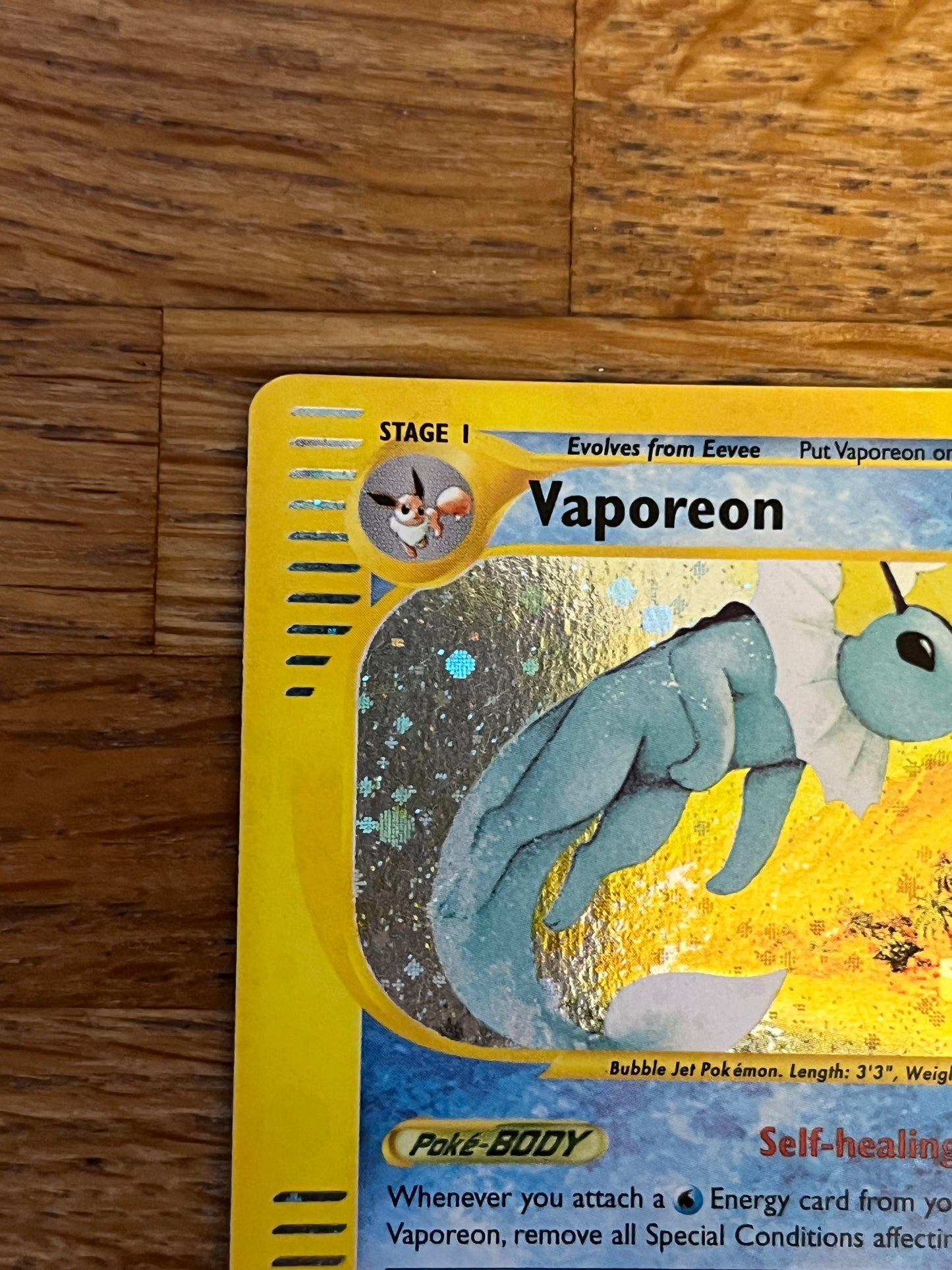 Vaporeon Holo H31/H32 Skyridge NM Single Pokémon Card
