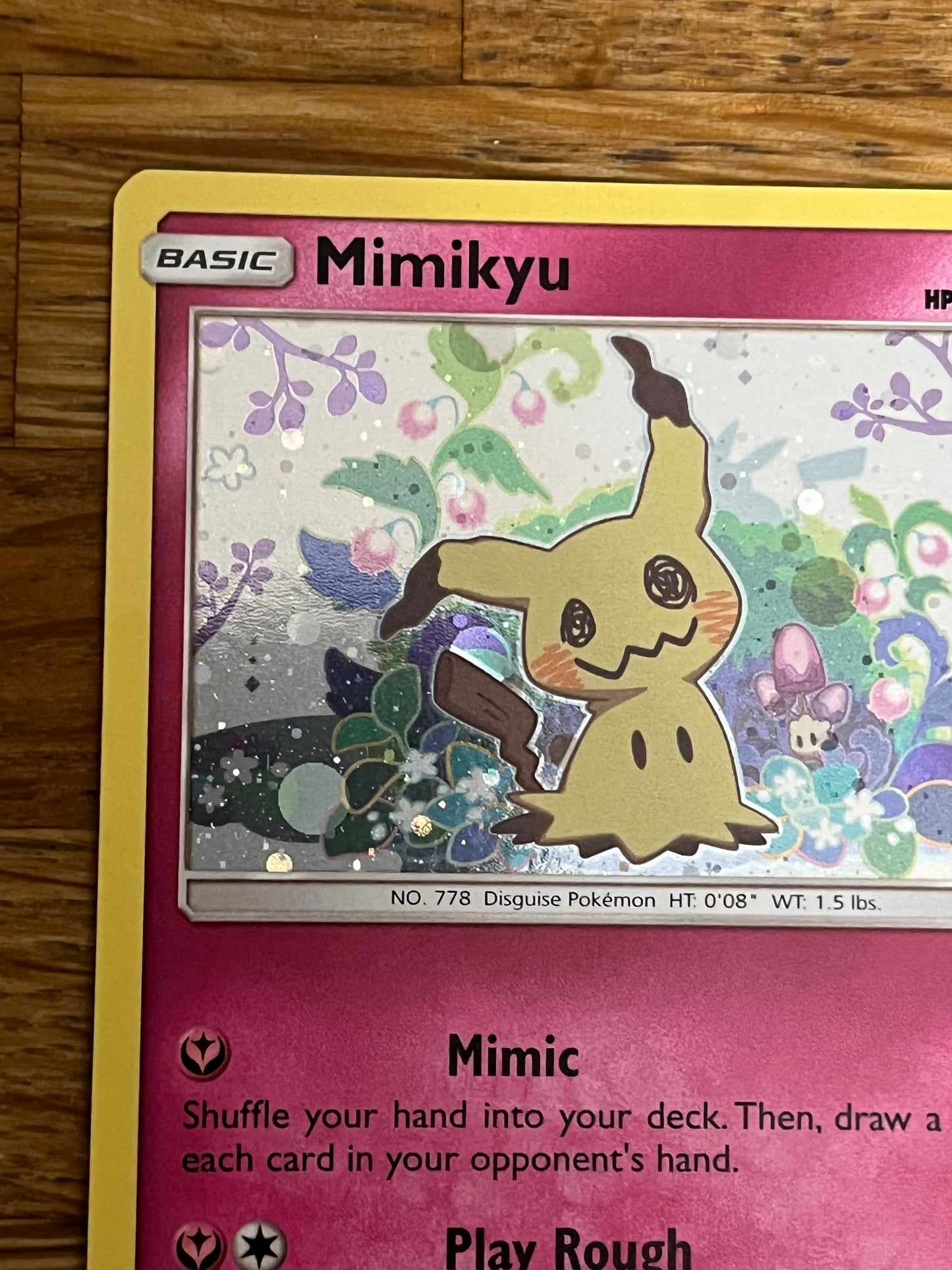 Mimikyu Holo SM163 Black Star Promo NM /Single Pokémon Card