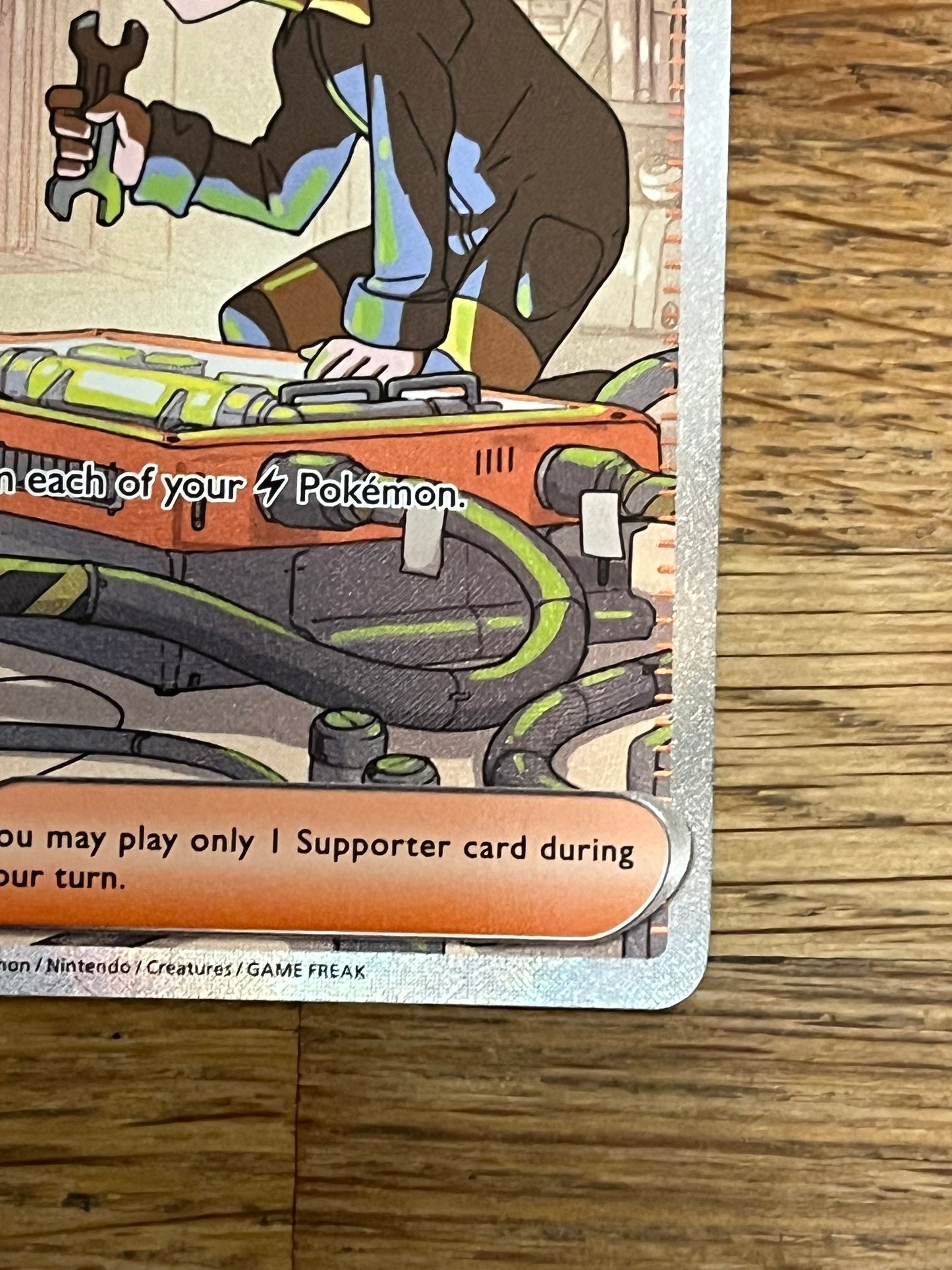 Clemont's Quick Wit Special Illustration Rare 243/191 Surging Sparks NM Single Pokémon Card