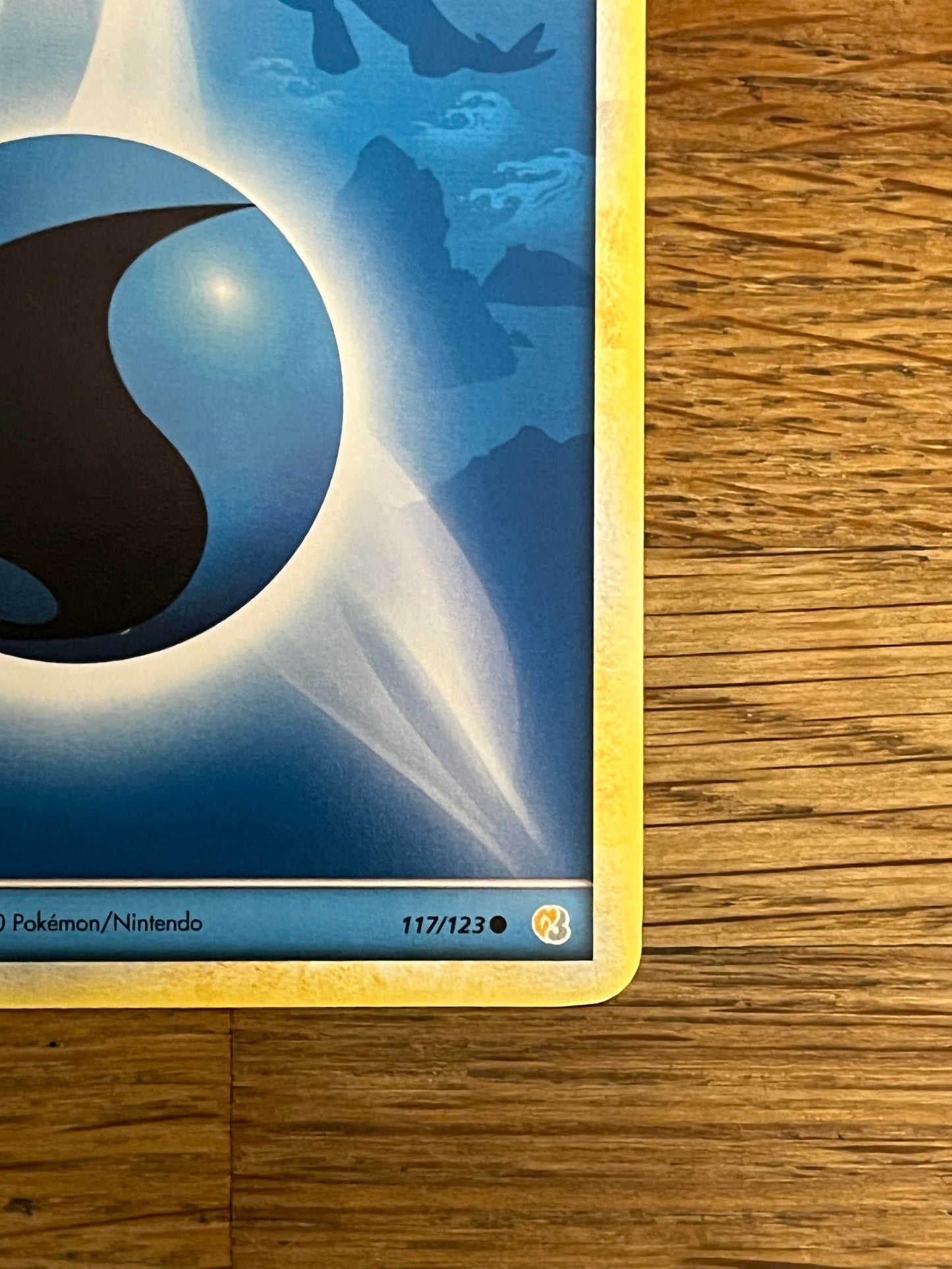 Water Energy 117/123 Heart Gold & Soul Silver NM Single Pokémon Card