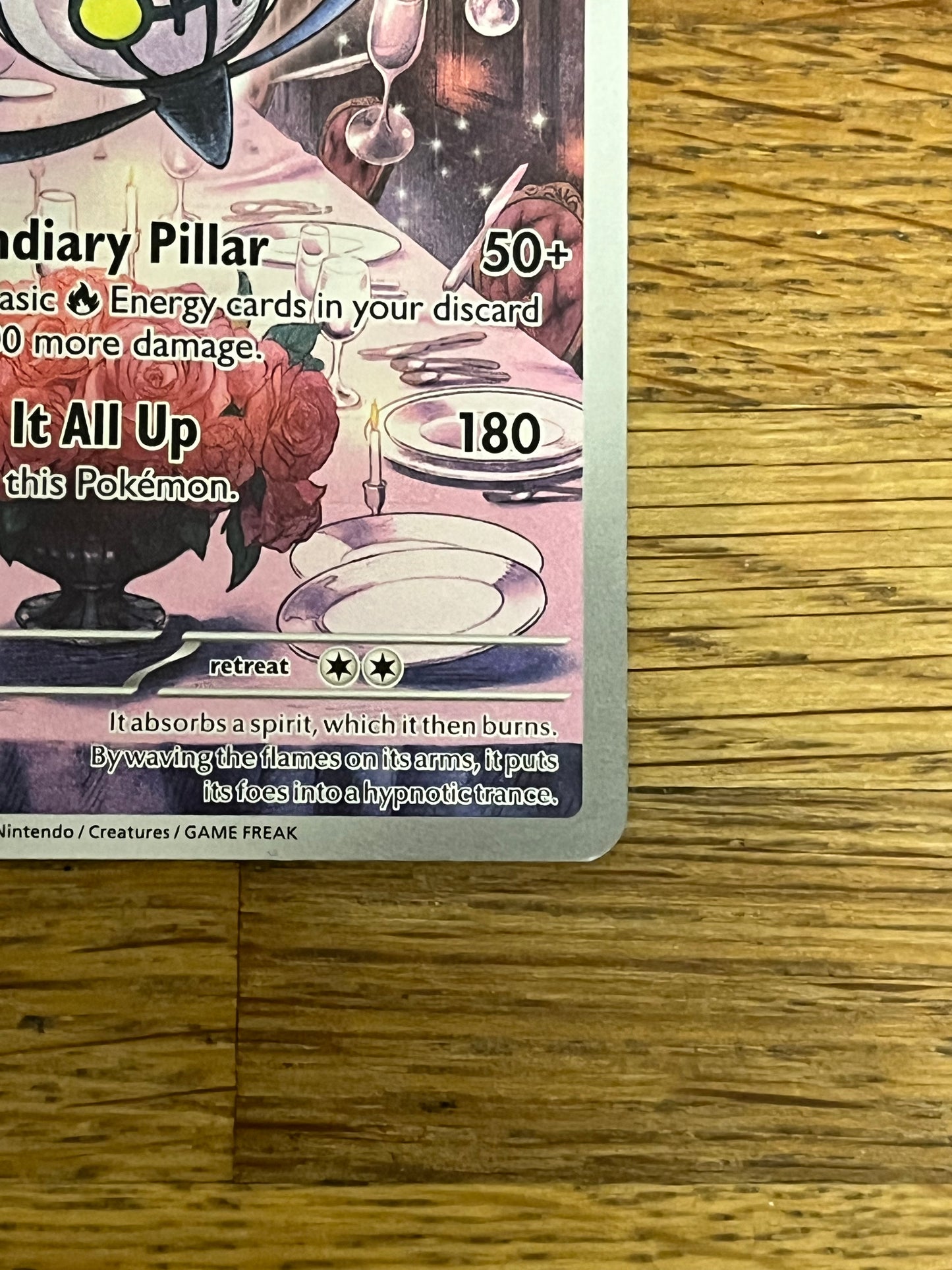 Chandelure Illustration Rare 103/086 White Flare NM Single Pokémon Card