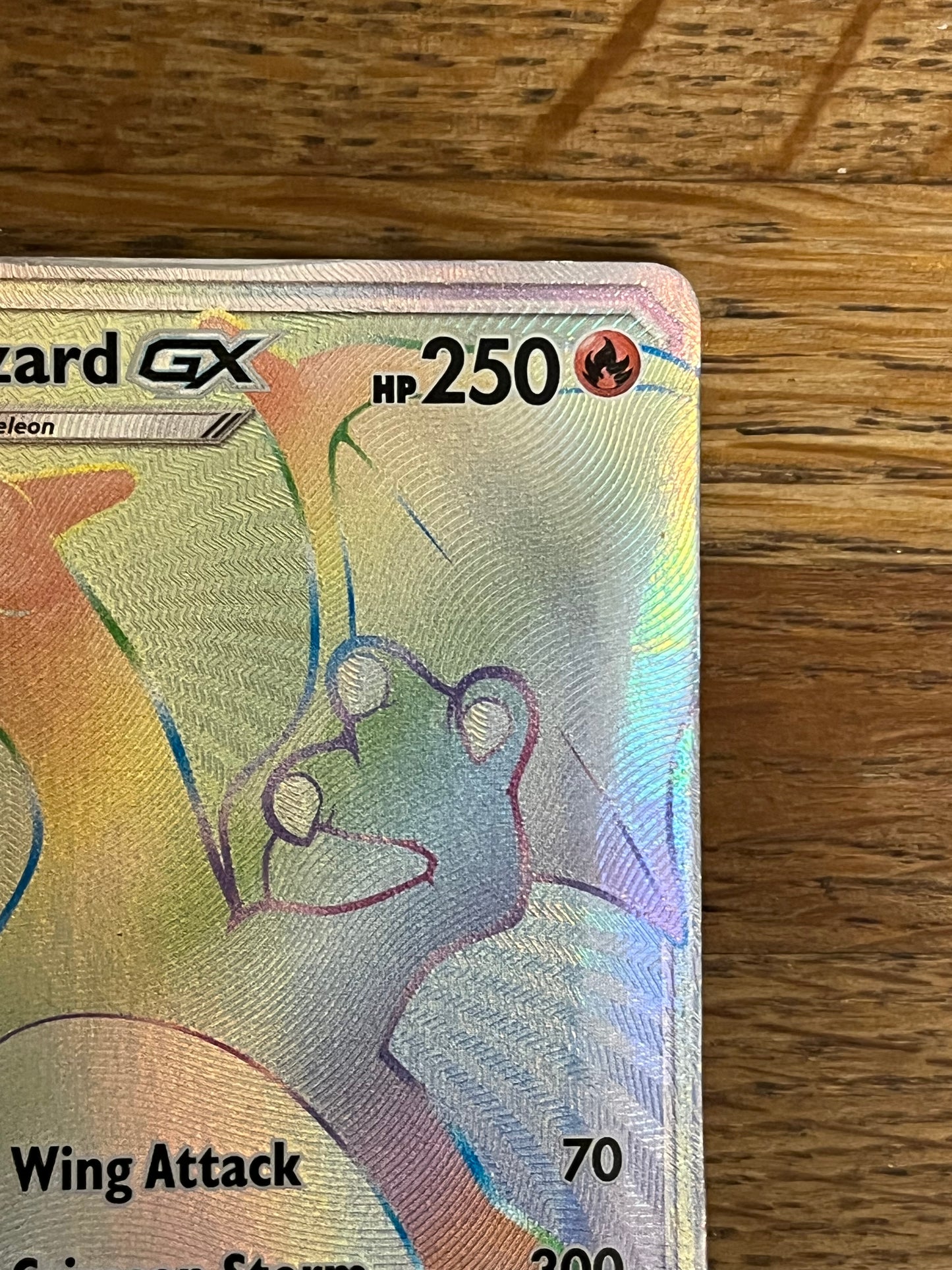 Charizard GX Rainbow Rare 150/147 Burning Shadows HP Single Pokémon Card *Check Photos*