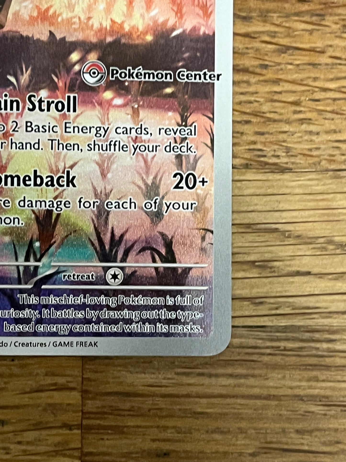 Teal Mask Ogerpon 123 Black Star Promo Pokémon Center NM Single Pokémon Card