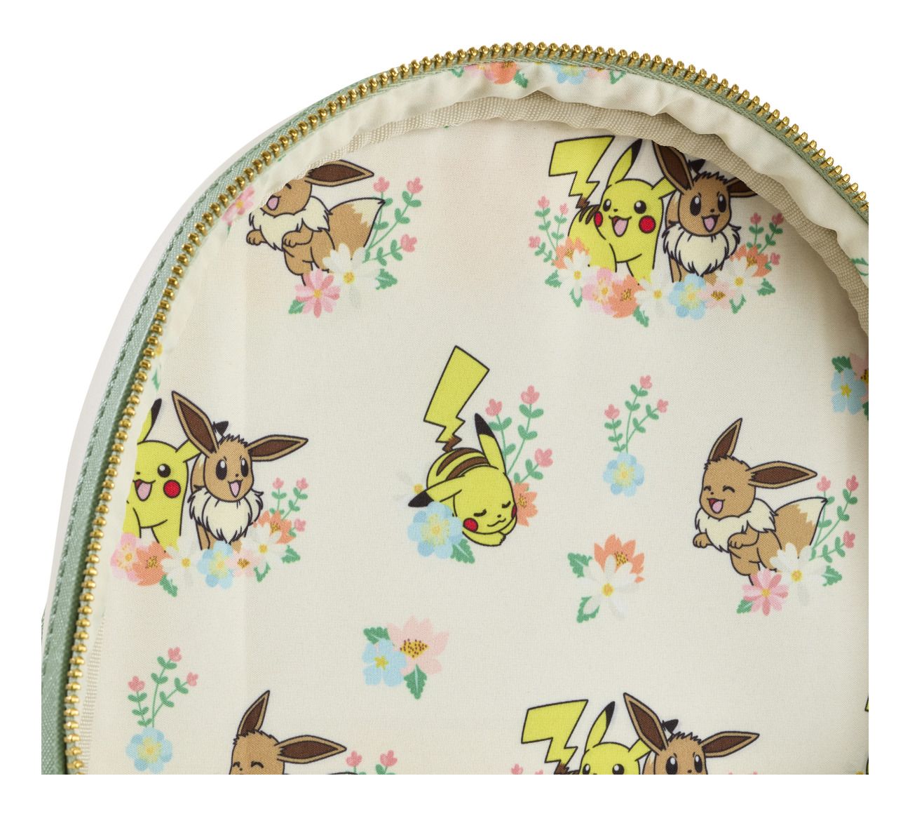 Pokemon Pikachu & Eevee Floral Mini Backpack