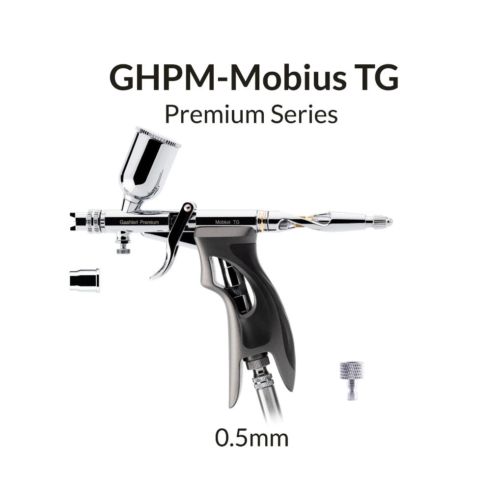 Gaahleri - Airbrush Trigger Type Dual Action 0.5mm And Fan Cap (Mobius TG)