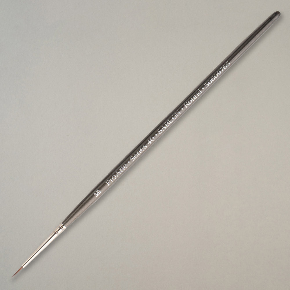 Pro Arte - Sablon Imitation Sable (Series 40) Crafter Round Size 3/0 Brush