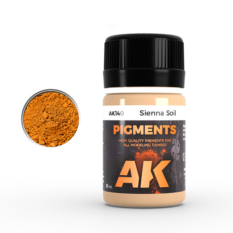 AK Weathering Paints - Sienna Soil Pigment