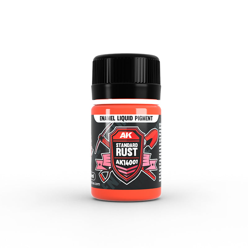 AK Weathering Paints - Standard Rust Liquid Pigment