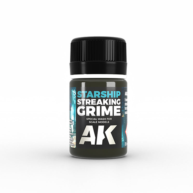 AK Weathering Paints - Starship Streaking Grime