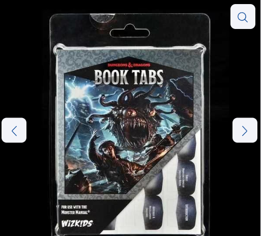 D&D Book Tabs: Monster Manual