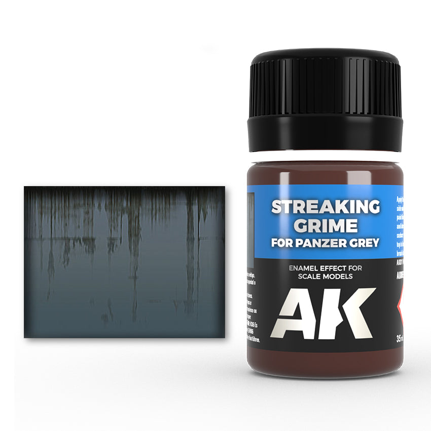 AK Weathering Paints - Grime For Panzer Grey